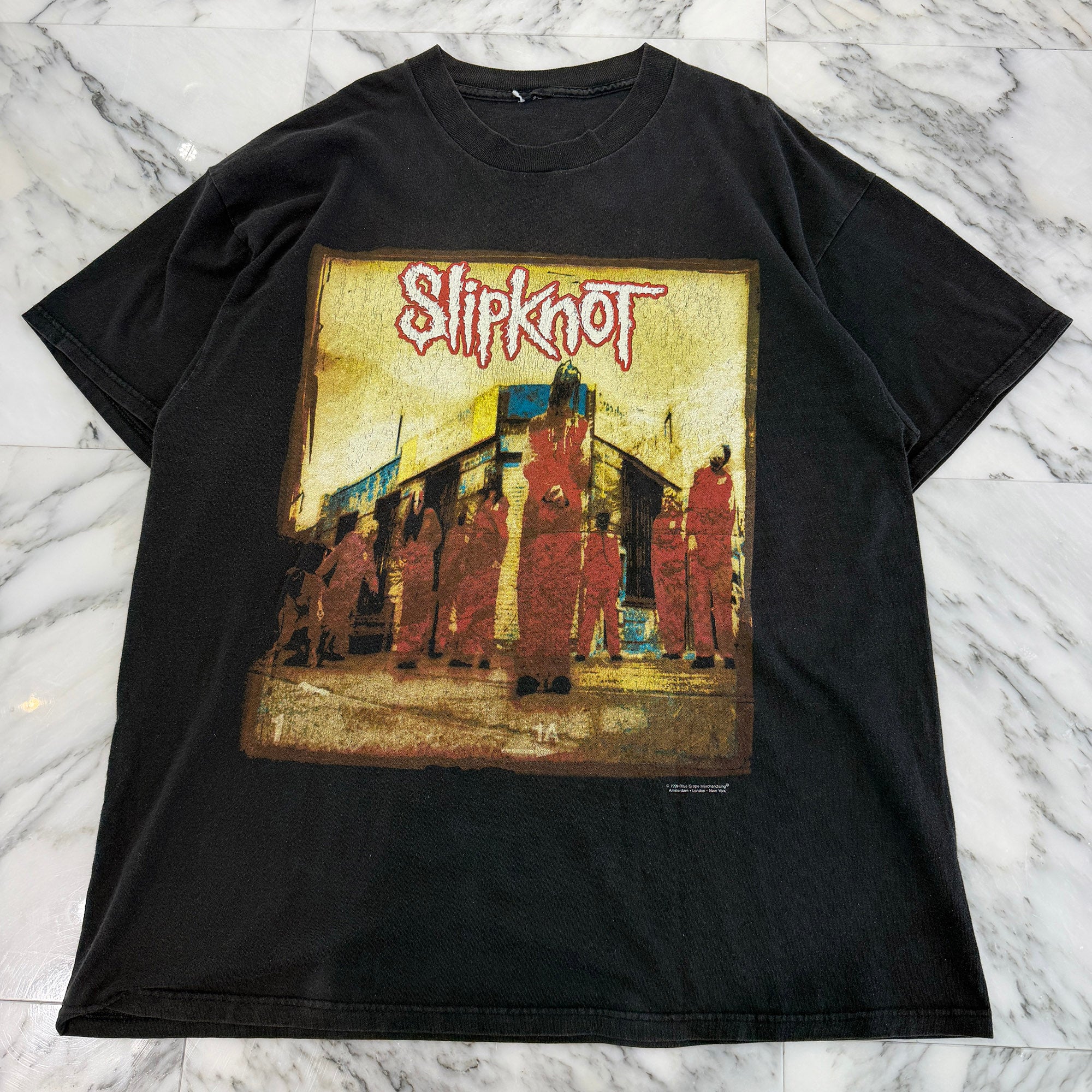 Vintage 90's Slipknot "1st Album Blue Grape" Tee ヴィンテージ 90's スリップノット "1st アルバム ブルー グレープ" Tシャツ