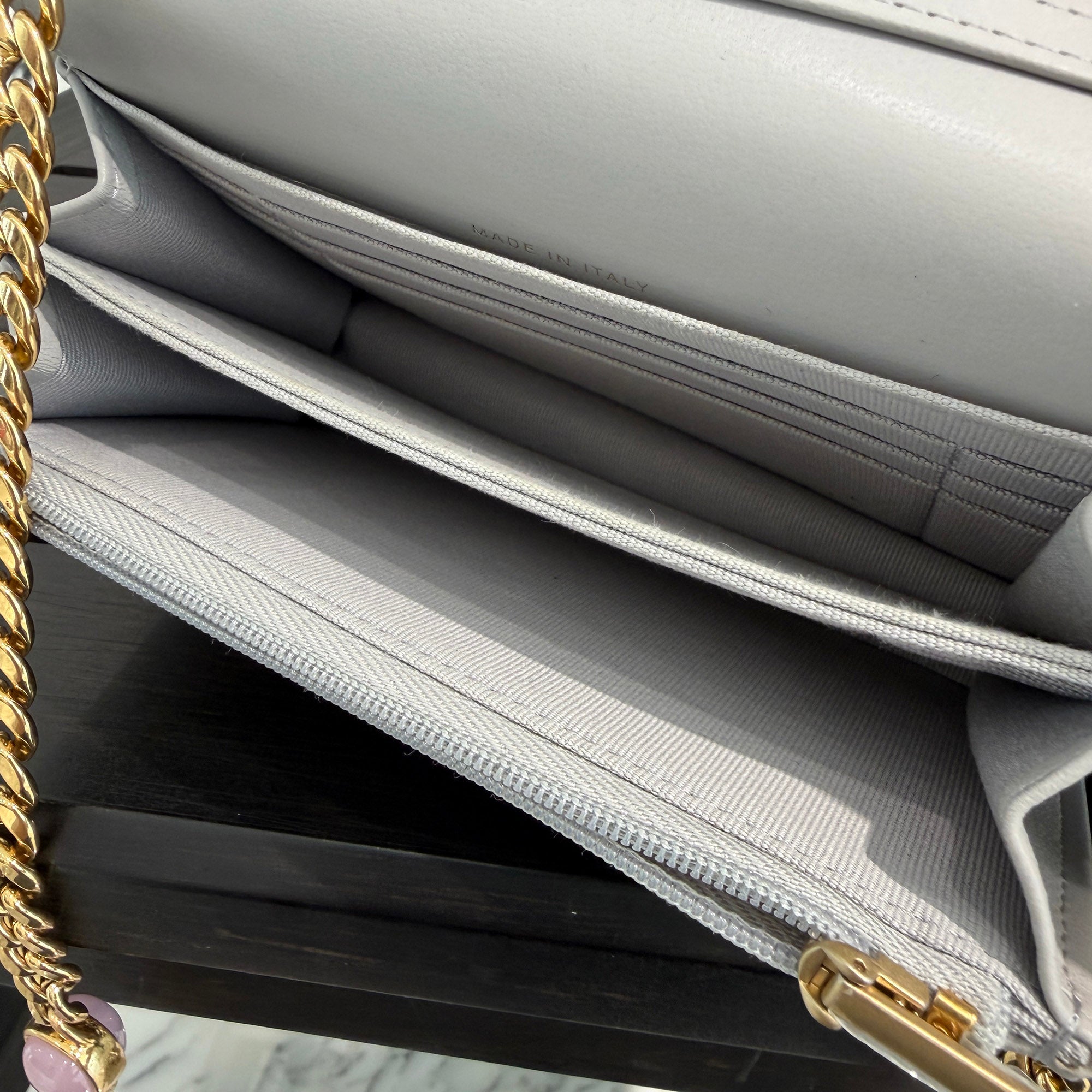 CHANEL 2022AW 22B Coco Mark Matelassé Chain Wallet Clutch Shoulder Bag AP2932 シャネル 22B ココマーク マトラッセ チェーン ウォレット クラッチ シャルダーバッグ