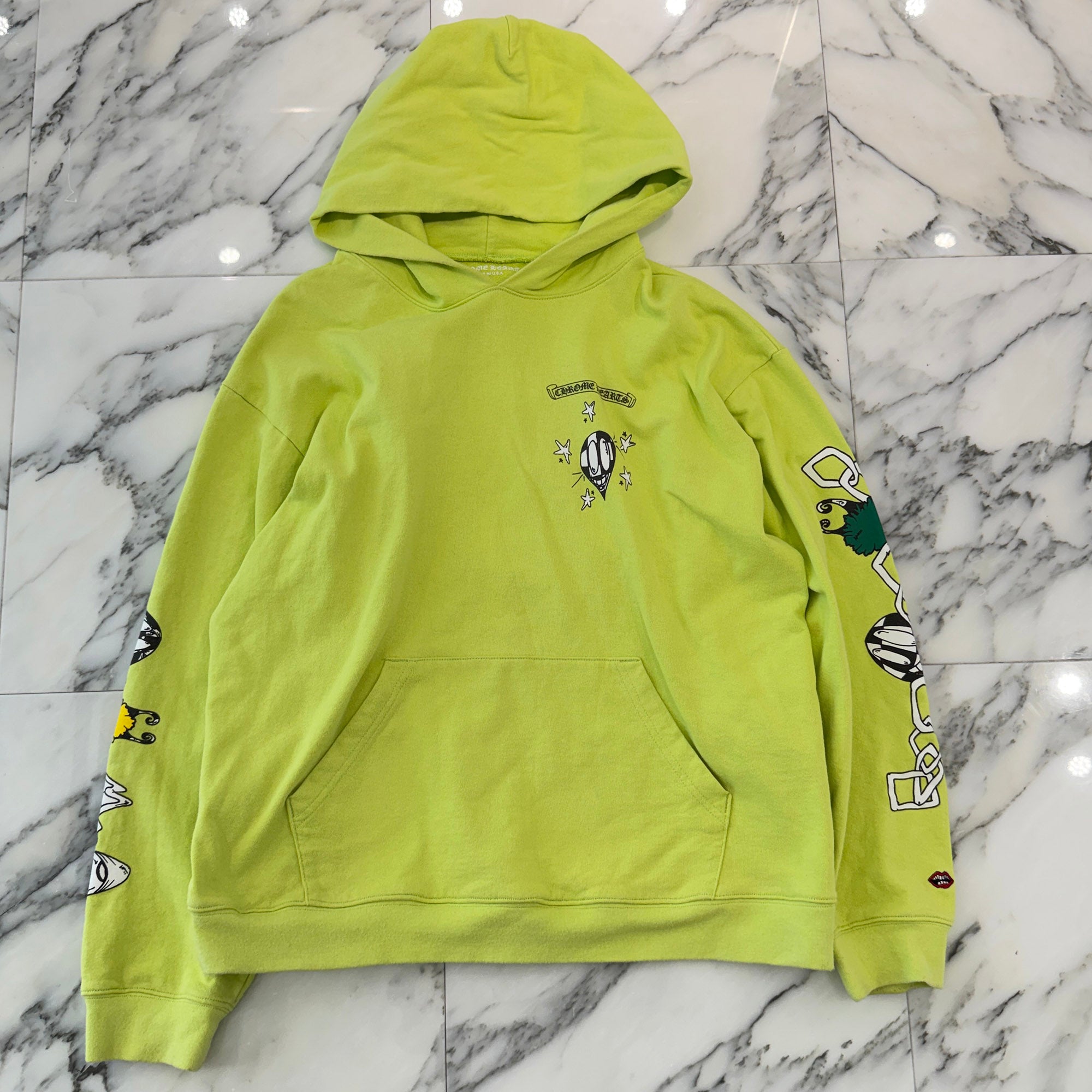 CHROME HEARTS × MATTY BOY 2022AW PPO LINK Pullover Hoodie Size XXL クロムハーツ × マッティボーイ プロリンク プルオーバーフーディー サイズXXL