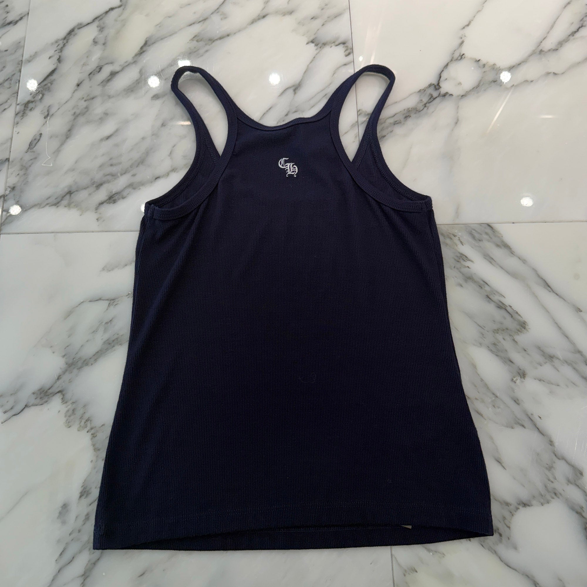 CHROME HEARTS Y NOT CH Logo Embroidery Camisole Size Size S クロム
