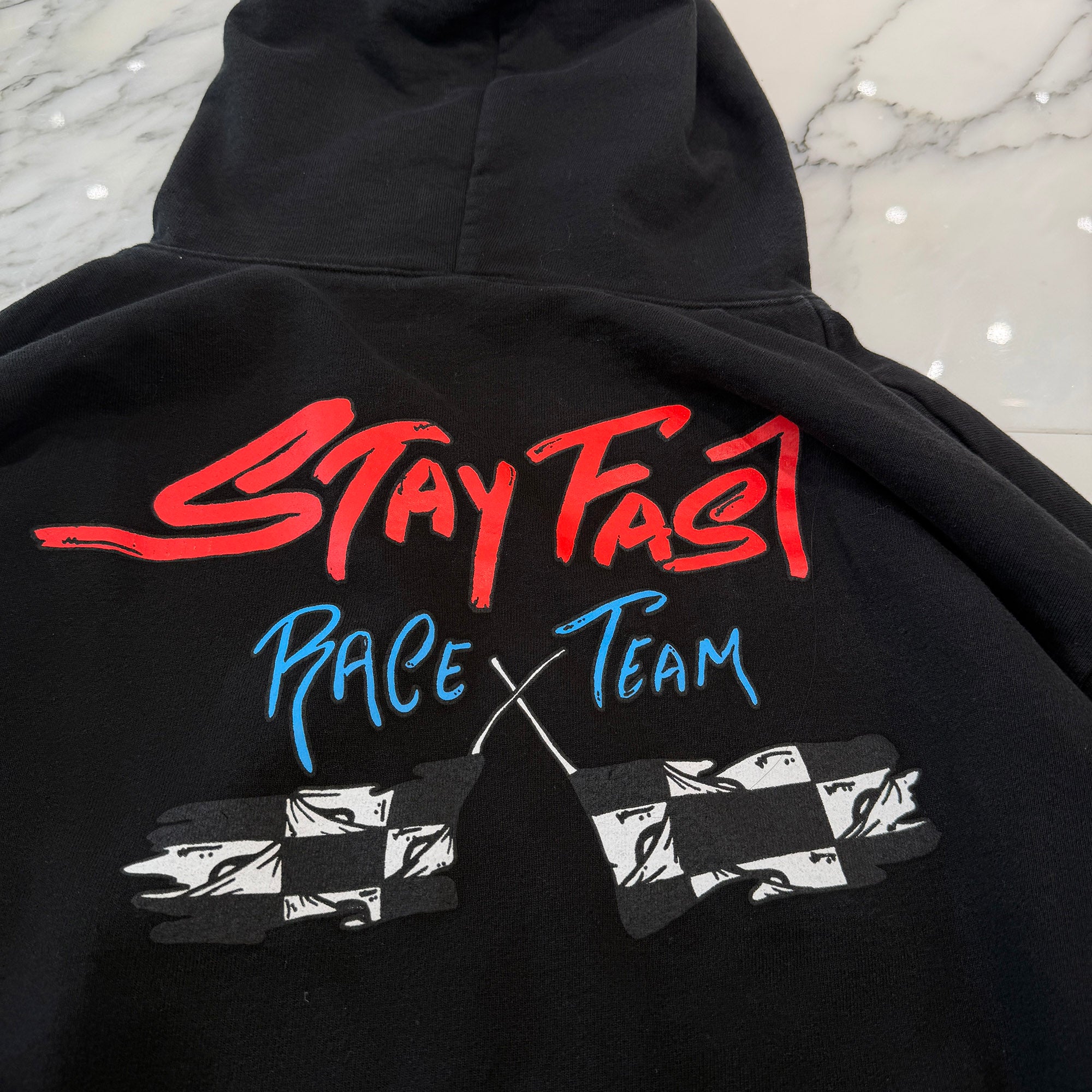 CHROME HEARTS × MATTY BOY PPO STAY FAST RACE TEAM Pullover Hoodie Size XXL クロムハーツ × マッティボーイ PPO スティファスト レースチーム プルオーバーフーディー サイズXXL