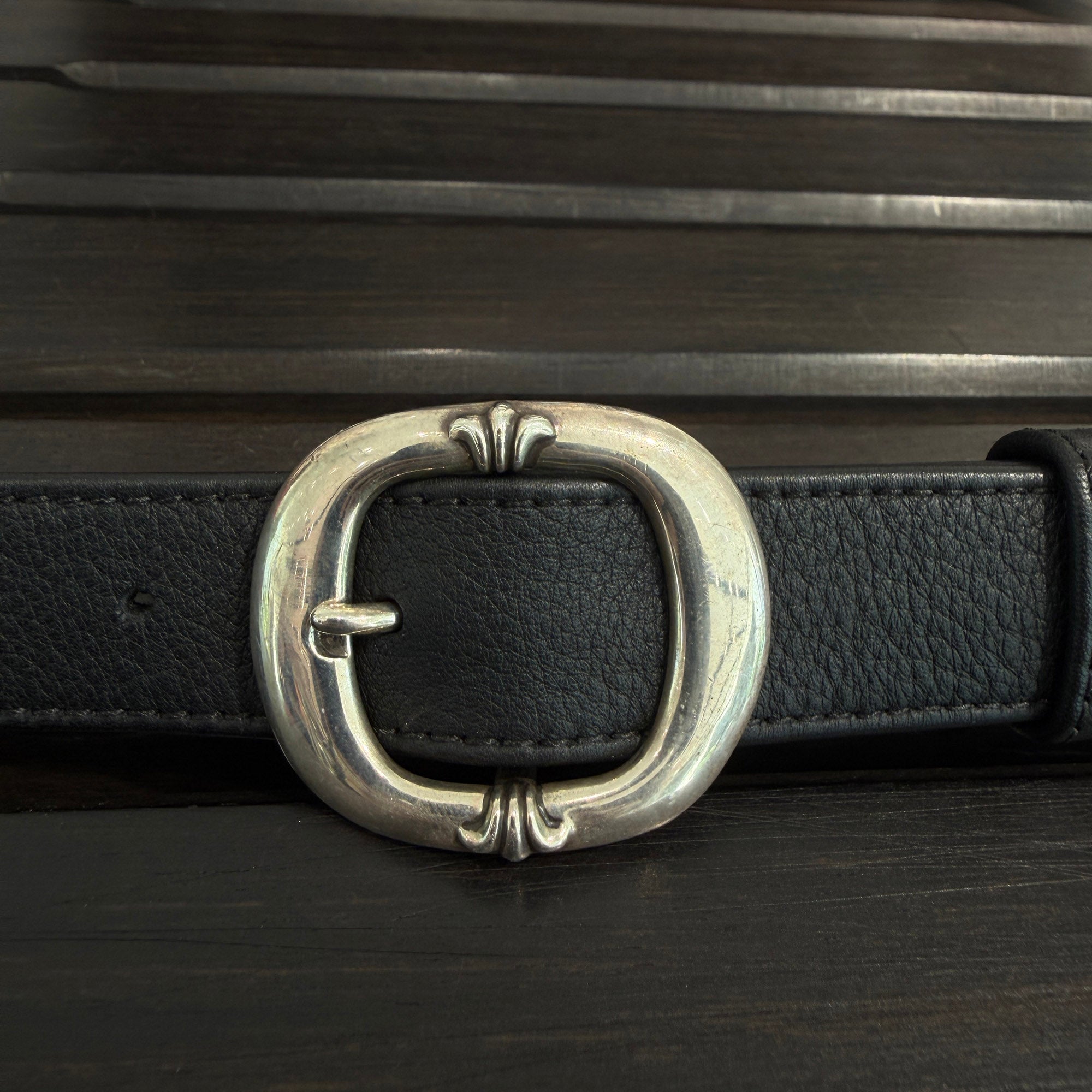 CHROME HEARTS SNAT PACK Leather Shoulder Bag クロムハーツ スナットパック レザー ショルダーバッグ