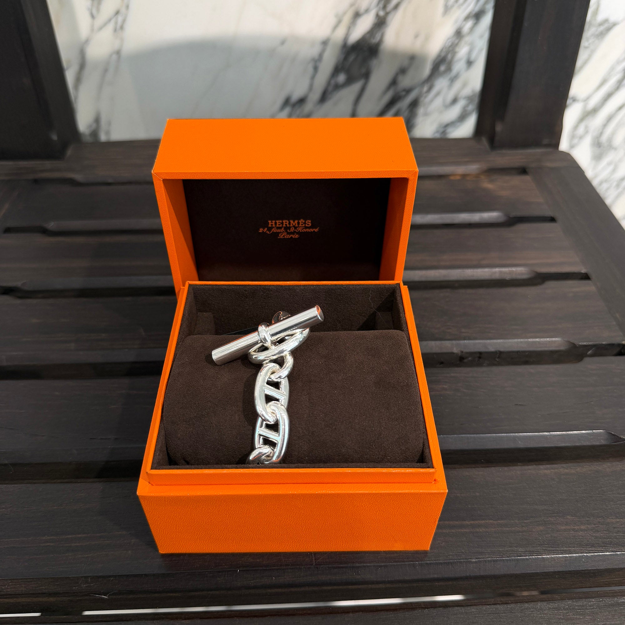 HERMES エルメスChaine d'Ancre TGM 12コマ 美品 HERMES Chaine d'Ancre TGM 12 エルメス シェーヌダンクル TGM 12コマ