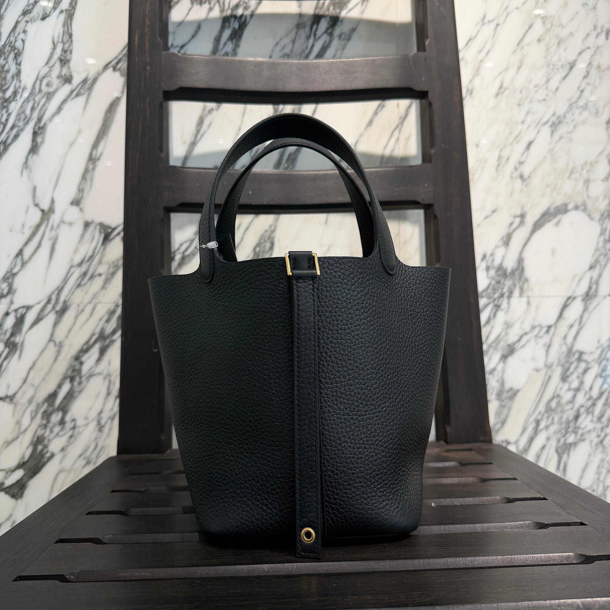 HERMES Picotin Lock PM "NOIR" K刻印 エルメス ピコタンロック PM "ノワール" K刻印