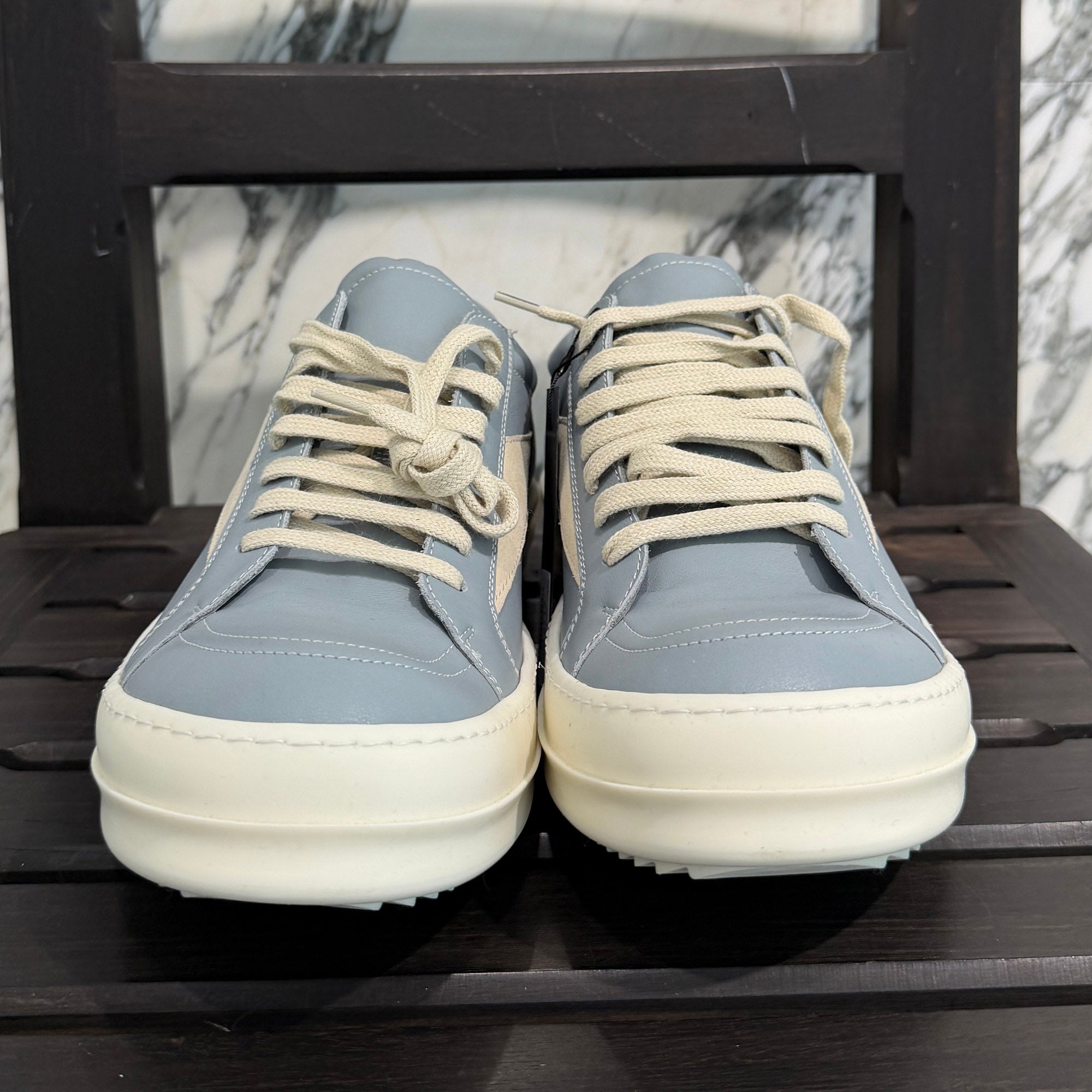 Rick Owens VINTAGE Low Cut Leather Sneakers RU02D6897LCOLVS Size 44 (約29cm) リックオウエンス ヴィンテージ ローカット レザー スニーカー サイズ44 (約29cm)