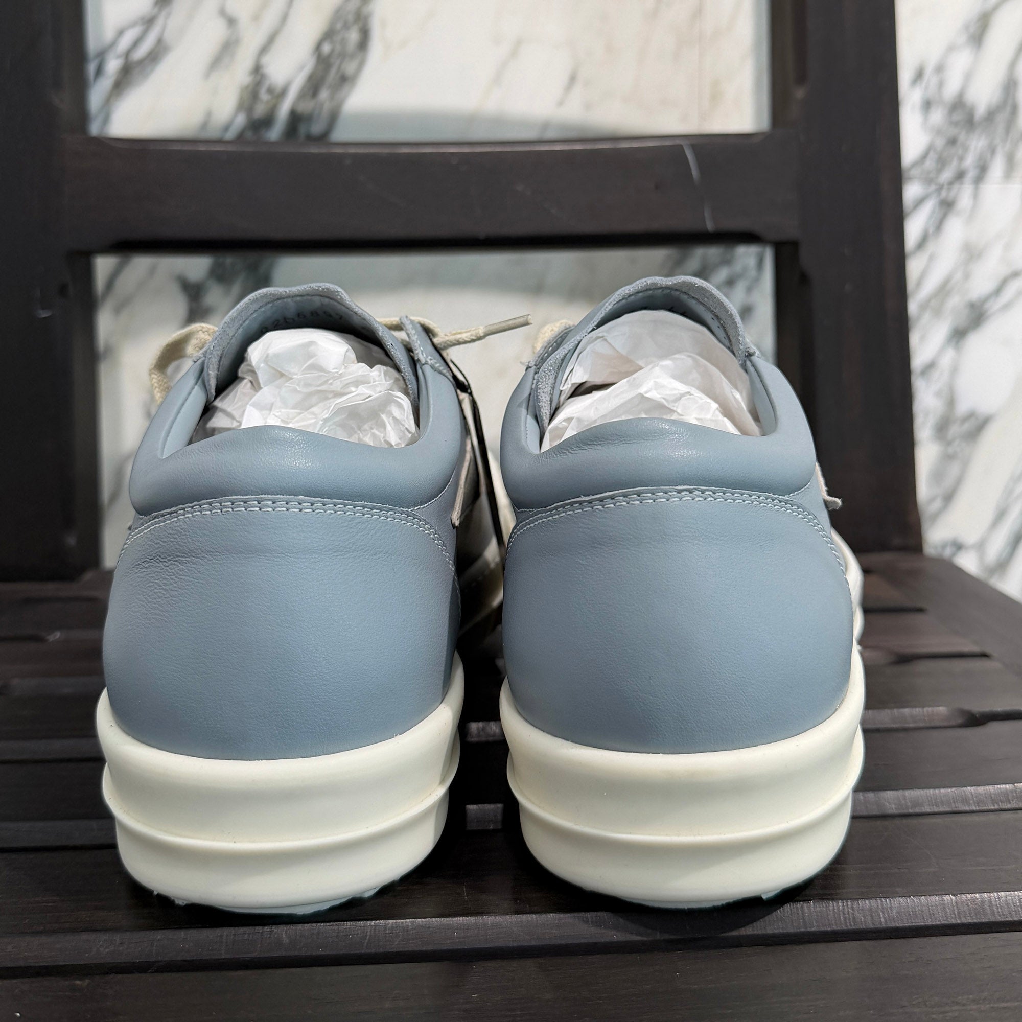 Rick Owens VINTAGE Low Cut Leather Sneakers RU02D6897LCOLVS Size 44 (約29cm) リックオウエンス ヴィンテージ ローカット レザー スニーカー サイズ44 (約29cm)