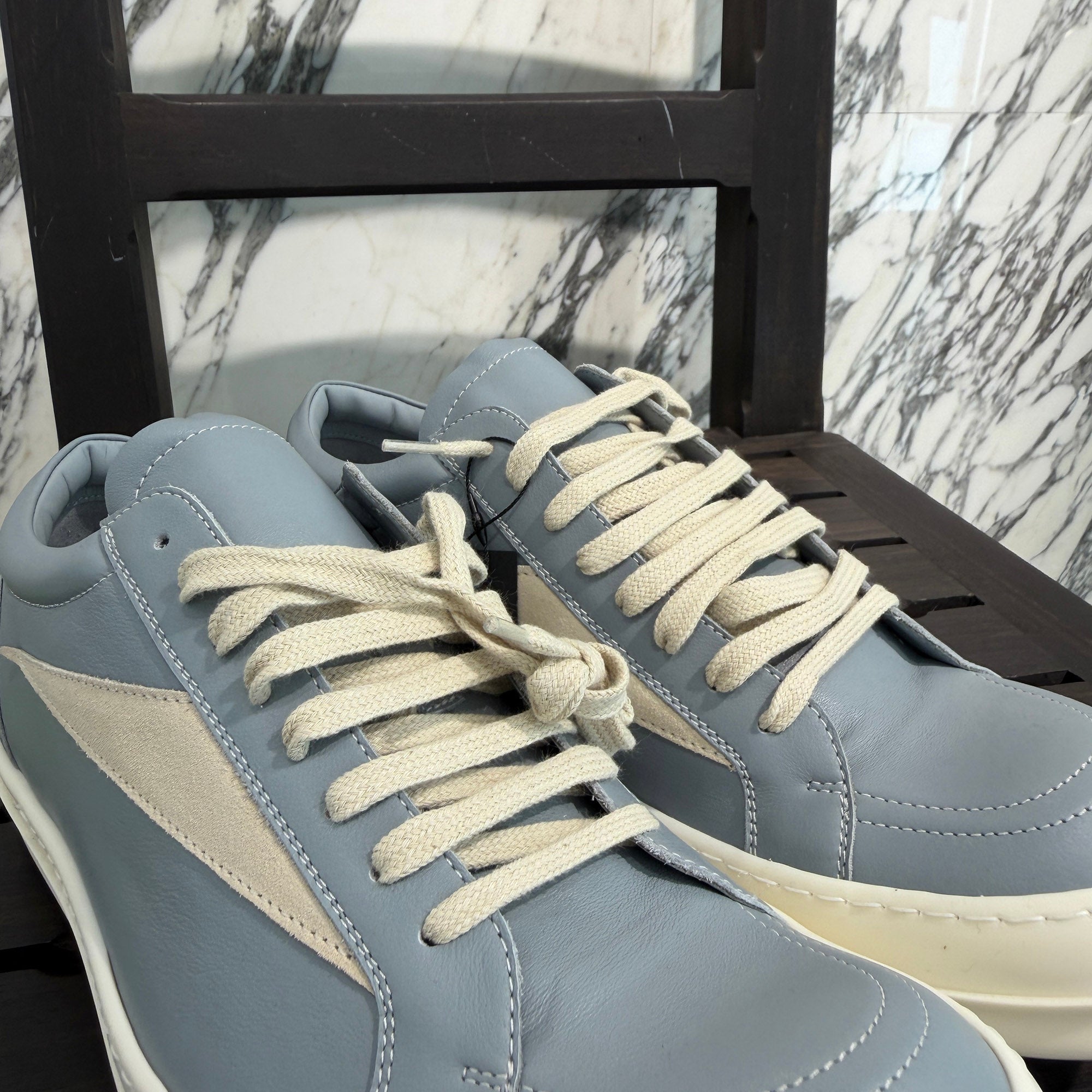 Rick Owens VINTAGE Low Cut Leather Sneakers RU02D6897LCOLVS Size 44 (約29cm) リックオウエンス ヴィンテージ ローカット レザー スニーカー サイズ44 (約29cm)