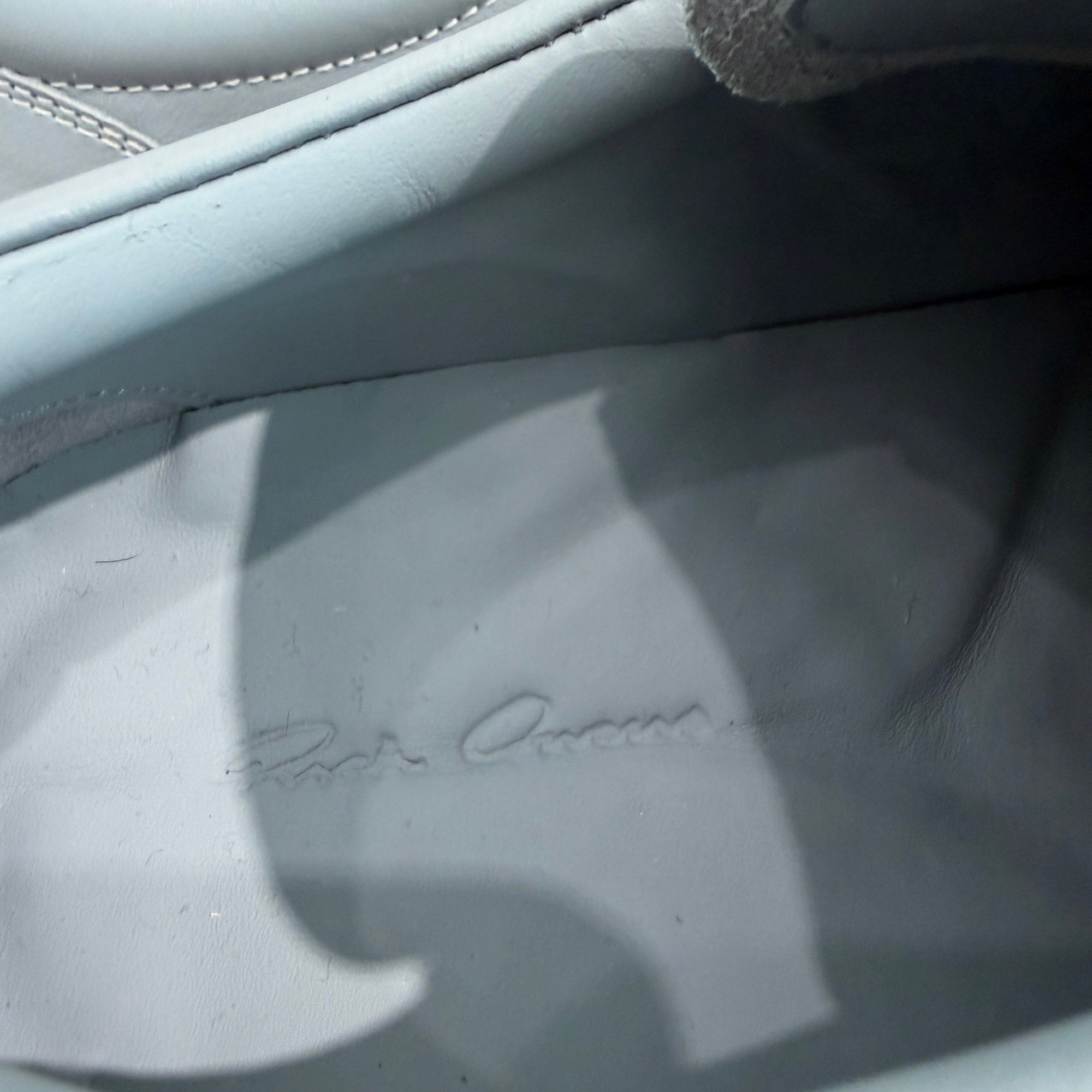 Rick Owens VINTAGE Low Cut Leather Sneakers RU02D6897LCOLVS Size 44 (約29cm) リックオウエンス ヴィンテージ ローカット レザー スニーカー サイズ44 (約29cm)