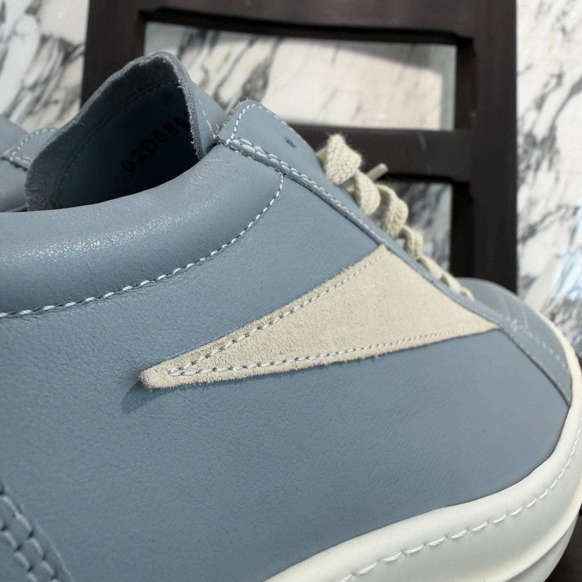 Rick Owens VINTAGE Low Cut Leather Sneakers RU02D6897LCOLVS Size 44 (約29cm) リックオウエンス ヴィンテージ ローカット レザー スニーカー サイズ44 (約29cm)