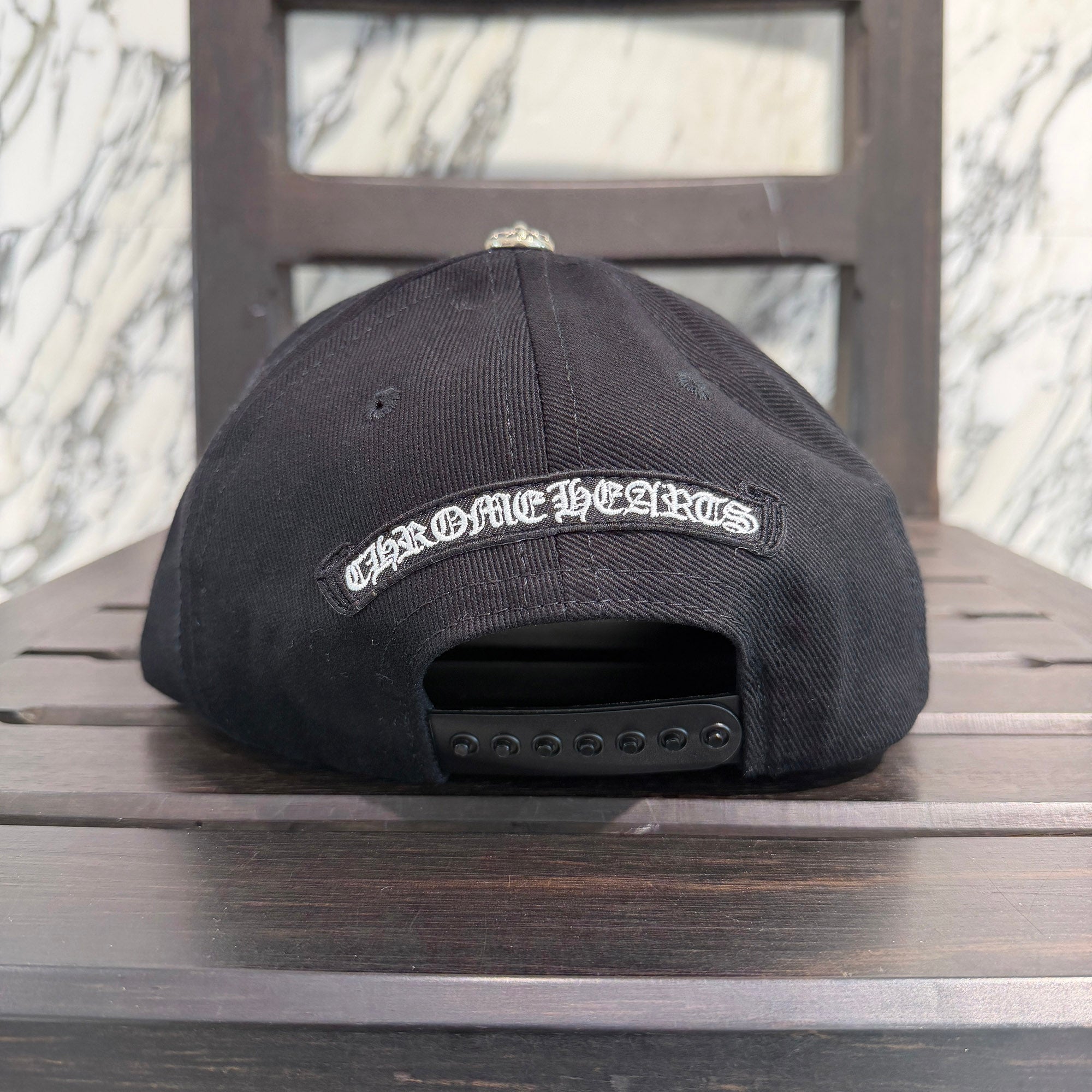 CHROME HEARTS Dagger Denim Baseball Cap Size ONE SIZE (51-61) クロムハーツ ダガーデニム ベースボースキャップ サイズONE SIZE (51-61)