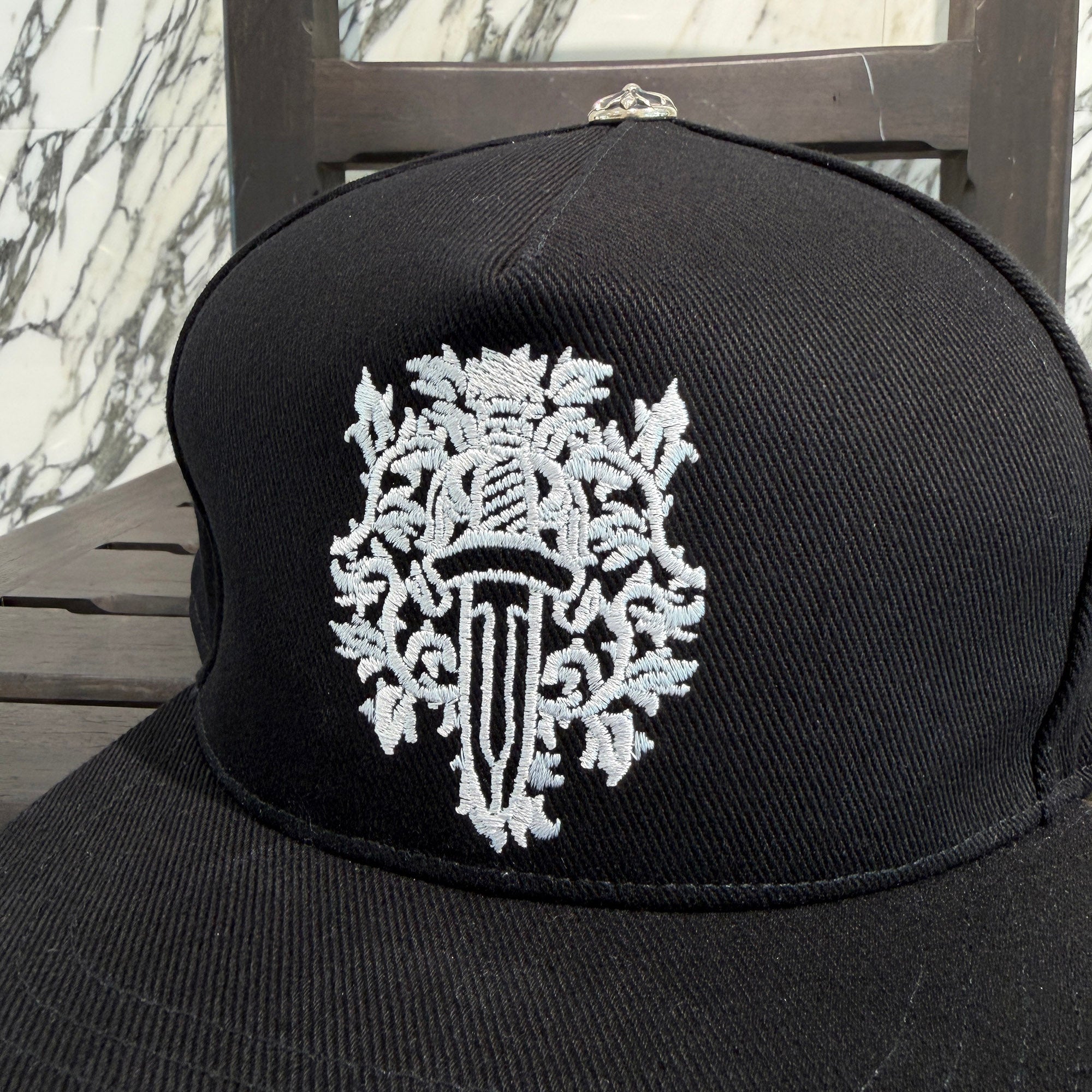 CHROME HEARTS Dagger Denim Baseball Cap Size ONE SIZE (51-61