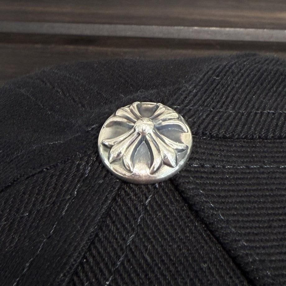 CHROME HEARTS Dagger Denim Baseball Cap Size ONE SIZE (51-61) クロムハーツ ダガーデニム ベースボースキャップ サイズONE SIZE (51-61)