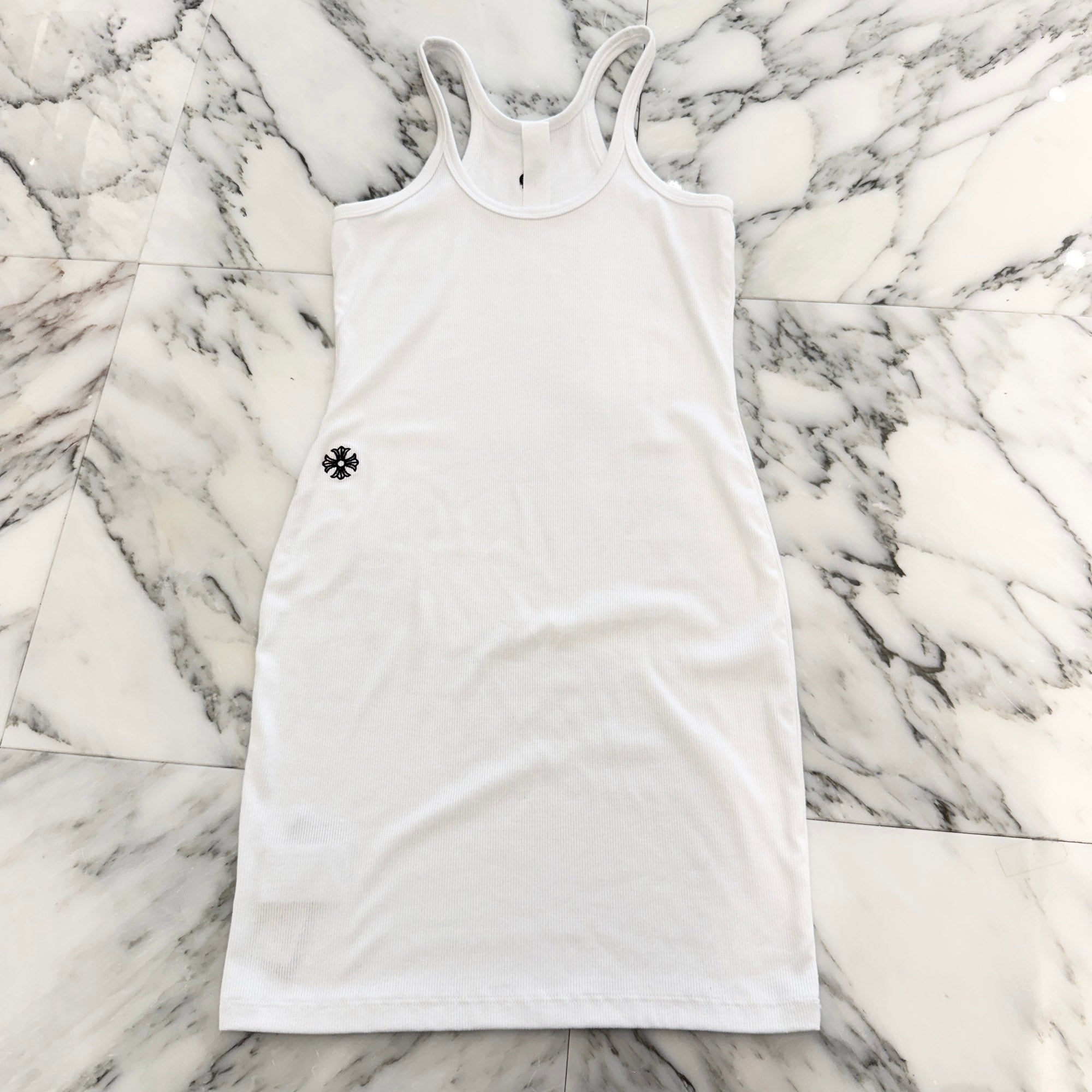 CHROME HEARTS Y NOT CH Plus Logo Embroidery Rayon Camisole Size XS クロムハーツ ワイノット CHプラス ロゴ刺繍 レーヨン キャミソール サイズXS