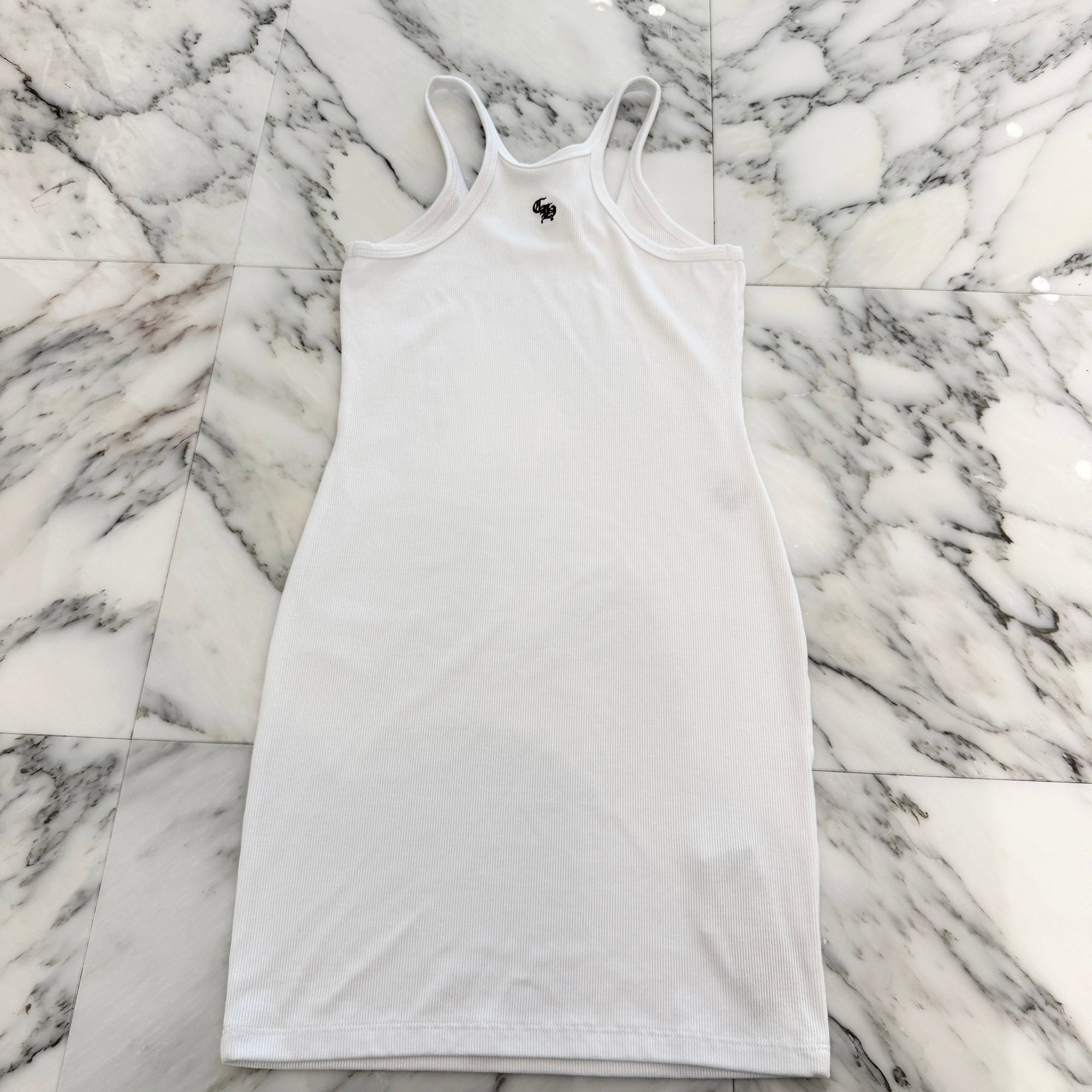 CHROME HEARTS Y NOT CH Plus Logo Embroidery Rayon Camisole Size XS クロムハーツ ワイノット CHプラス ロゴ刺繍 レーヨン キャミソール サイズXS