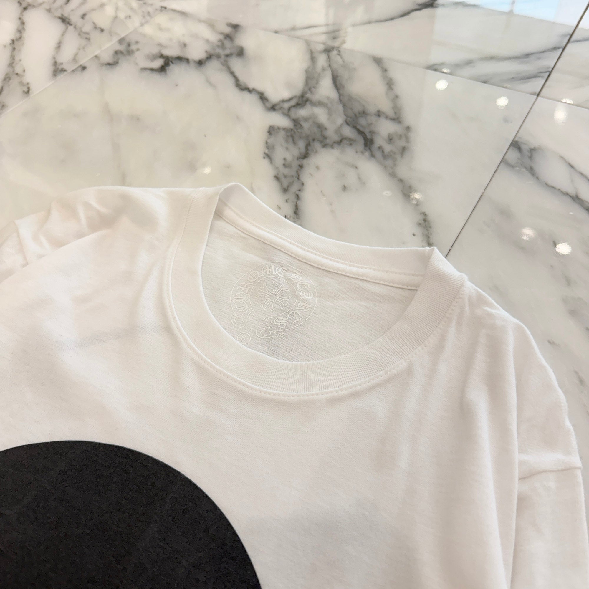 CHROME HEARTS FOTI Wing Crescent Moon Long Sleeve Tee Size S クロムハーツ フォティ ウイング クレセントムーン ロングスリーブTシャツ サイズS