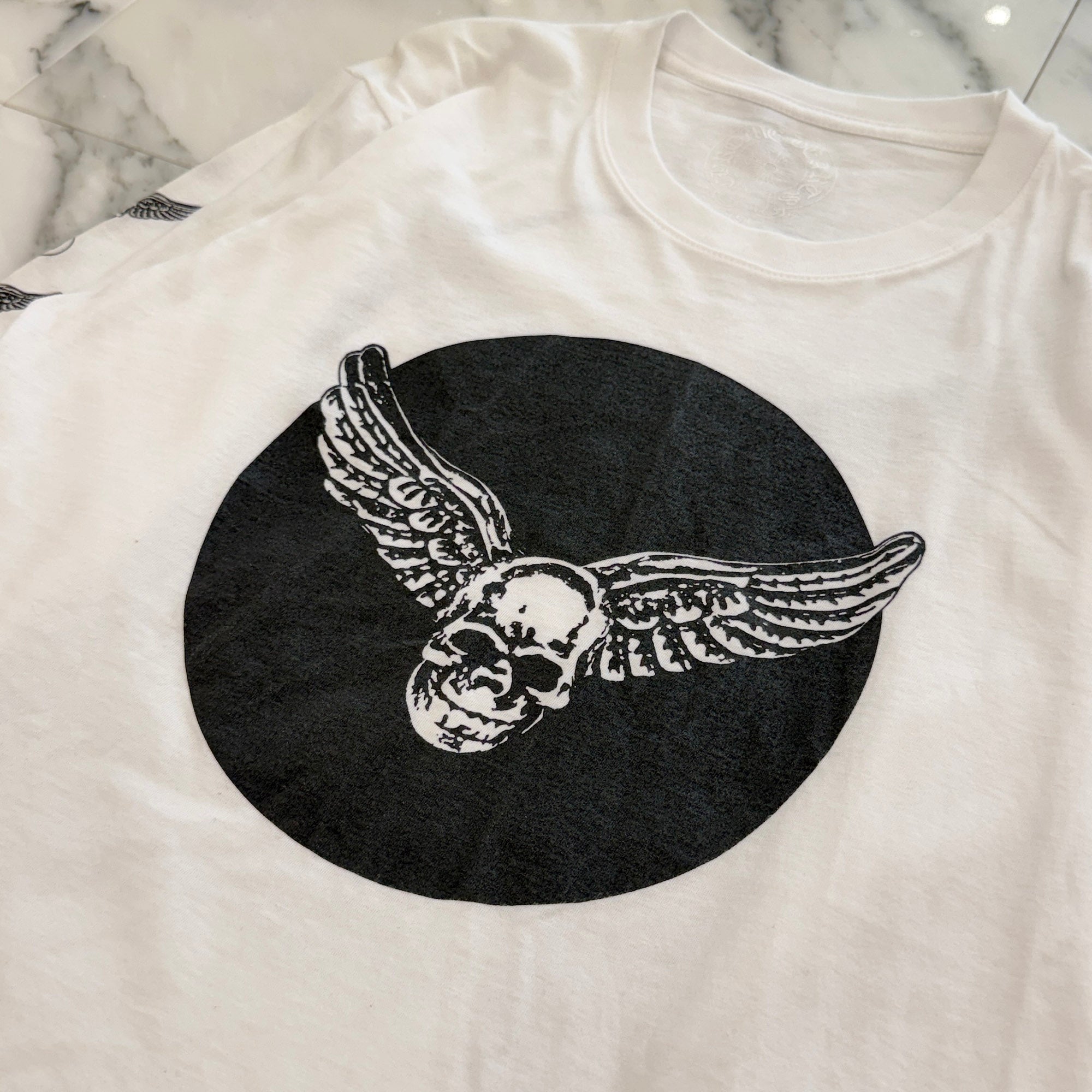CHROME HEARTS FOTI Wing Crescent Moon Long Sleeve Tee Size S クロムハーツ フォティ ウイング クレセントムーン ロングスリーブTシャツ サイズS