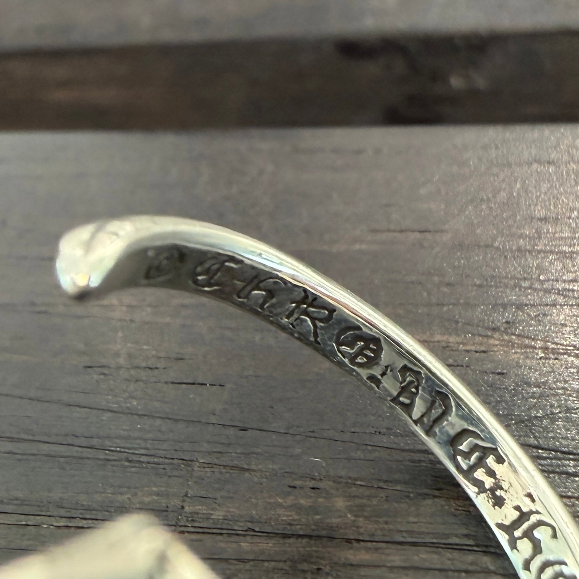 CHROME HEARTS #5 Dagger Hoop Earring クロムハーツ #5 ダガー フープ ピアス