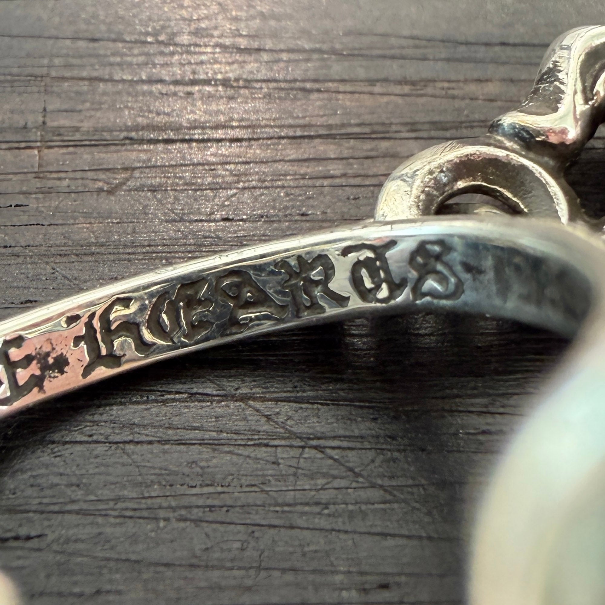 CHROME HEARTS #5 Dagger Hoop Earring クロムハーツ #5 ダガー フープ