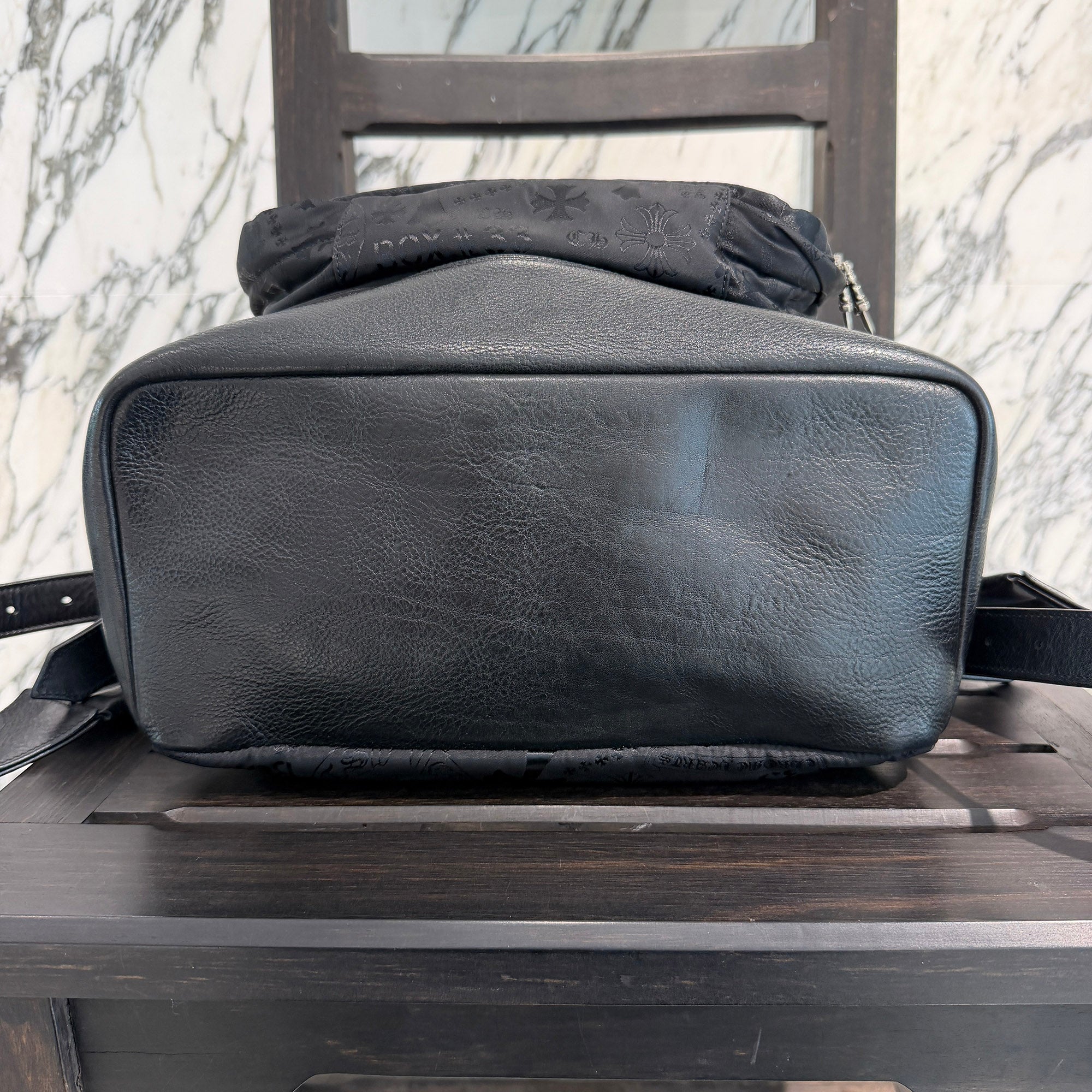 CHROME HEARTS 7th Grade Nylon Multi Logo Stencil Backpack クロムハーツ セブンスグレード ナイロン マルチ ロゴ ステンシル バックパック