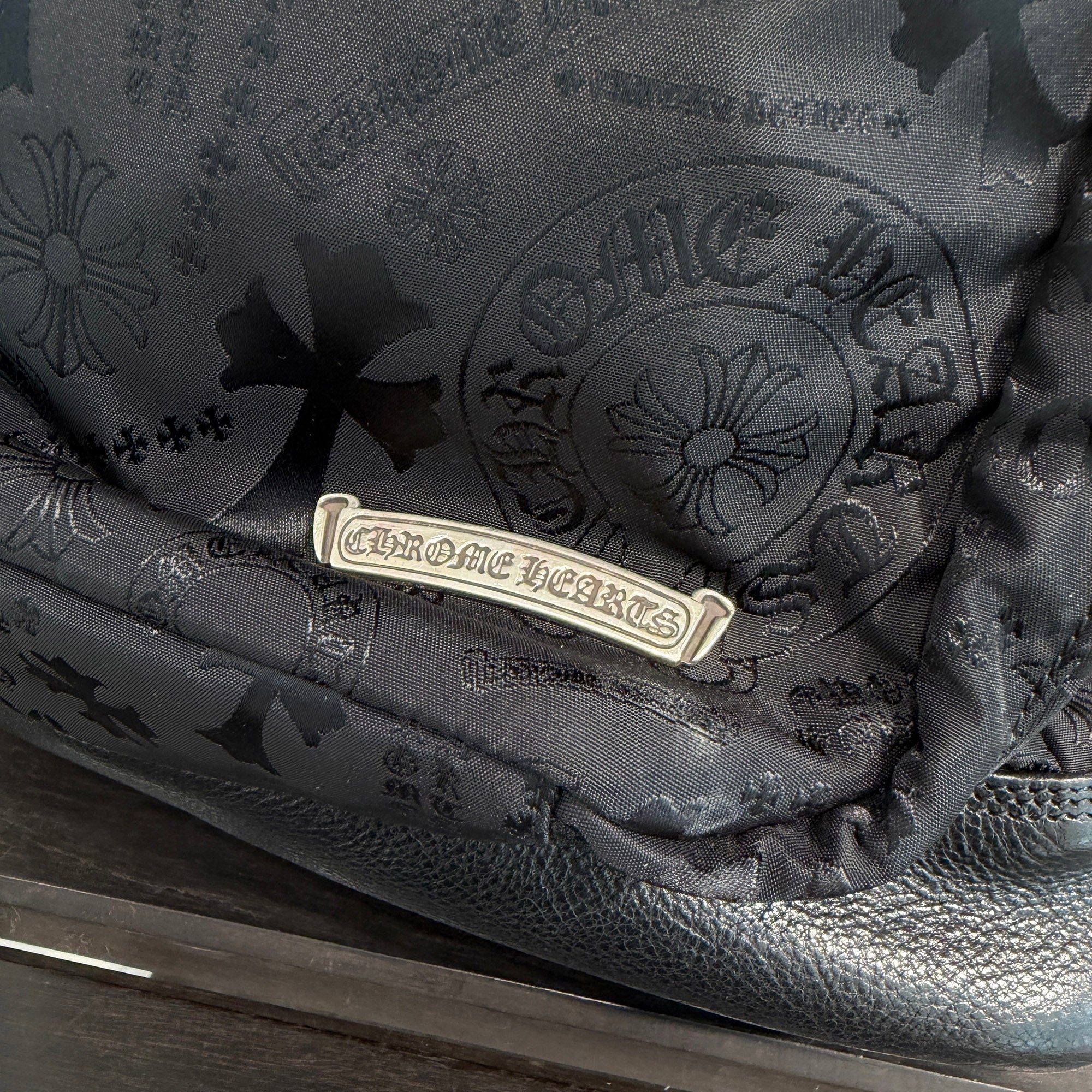 CHROME HEARTS 7th Grade Nylon Multi Logo Stencil Backpack クロムハーツ セブンスグレード ナイロン マルチ ロゴ ステンシル バックパック