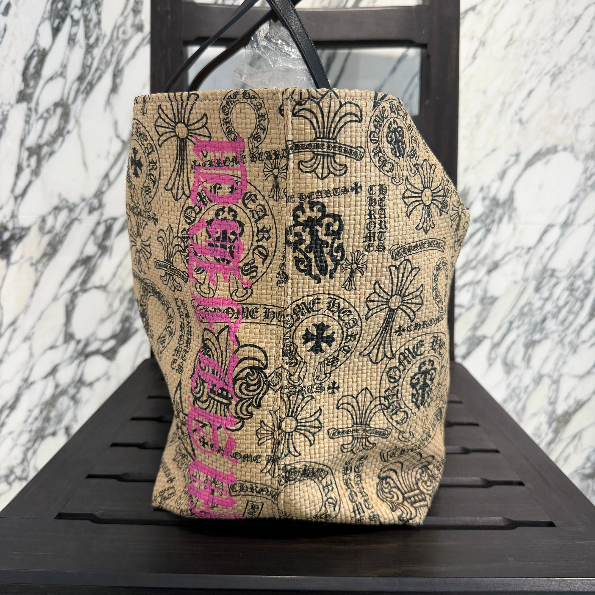 CHROME HEARTS MALIBU Limited Multi Logo Large Beaches Bag クロムハーツ マリブ限定 マルチロゴ ラージ ビーチバッグ