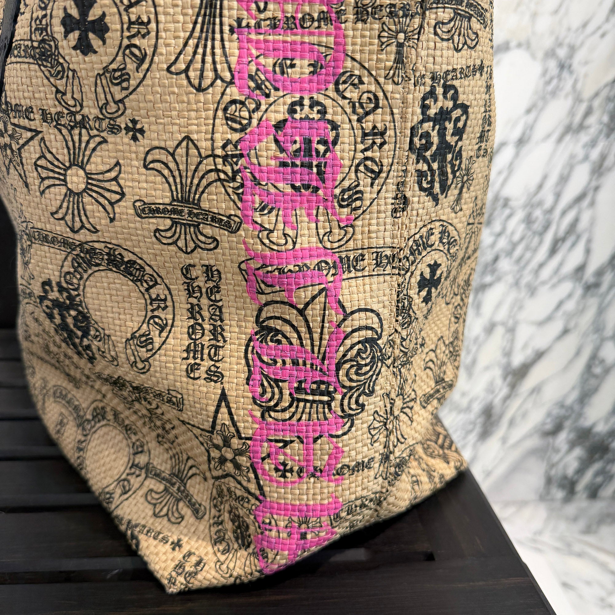 CHROME HEARTS MALIBU Limited Multi Logo Large Beaches Bag クロムハーツ マリブ限定 マルチロゴ ラージ ビーチバッグ