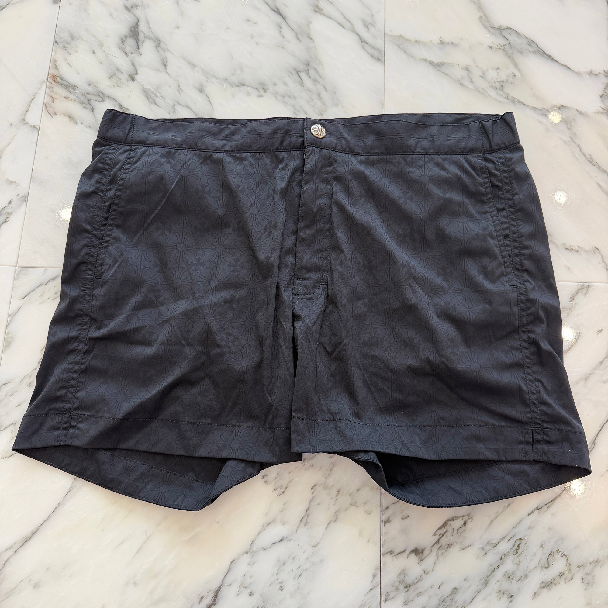 CHROME HEARTS Y NOT CH Plus Swim Shorts Size 33 クロムハーツ ワイノット CHプラス スイムショーツ サイズ33