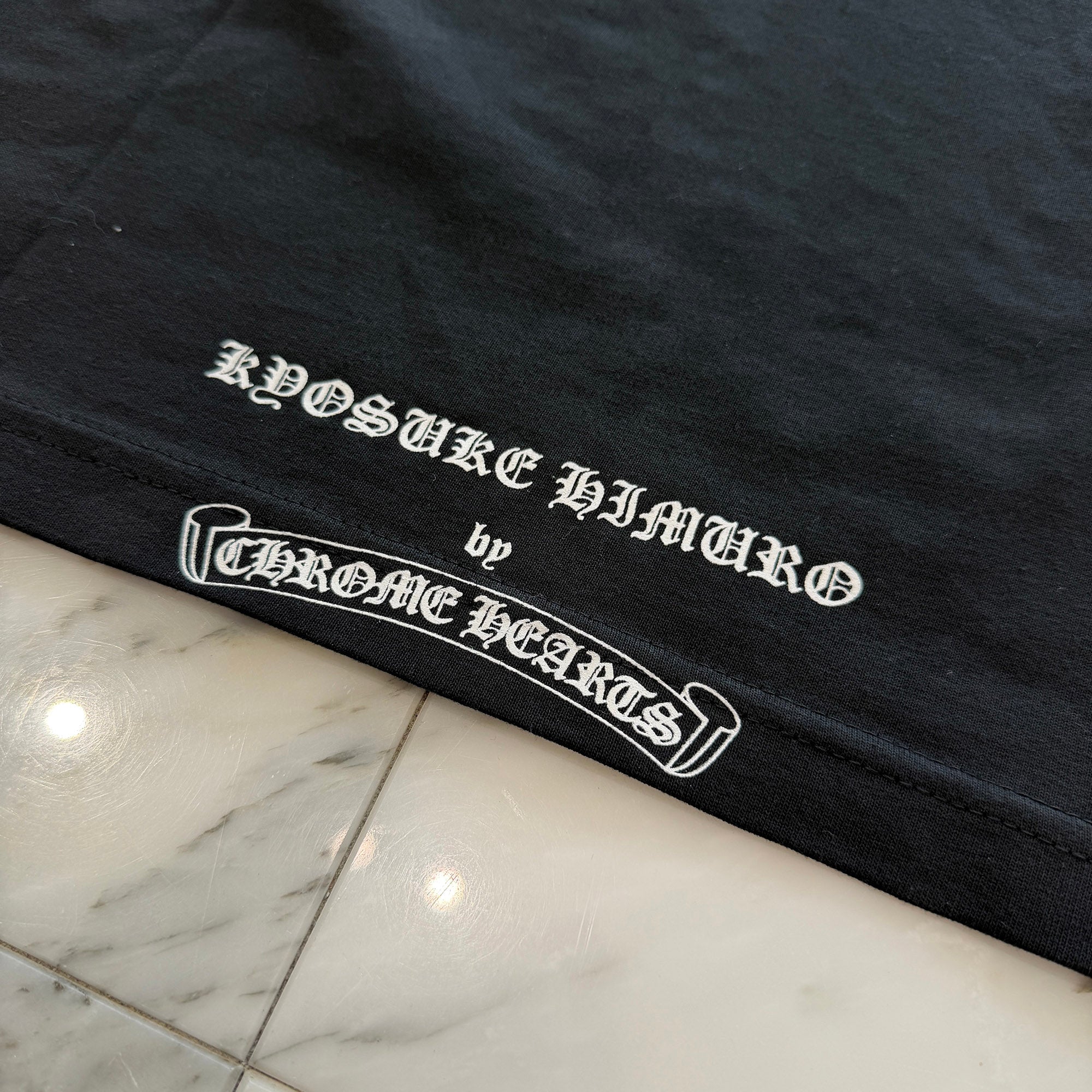 CHROME HEARTS× KYOSUKE HIMURO "21st Century BOOWY VS HIMURO 2004" CH Cross Tee Size M クロムハーツ × 氷室京介 "21st センチュリー ボウイズ バーサス ヒムロ 2004" CH クロス Tシャツ サイズM