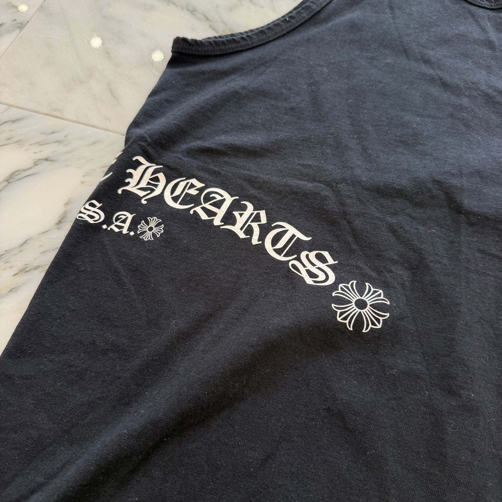 CHROME HEARTS Side Arch Logo Sleeveless Tee Size S クロムハーツ サイドアーチロゴ ノースリーブ Tシャツ サイズS