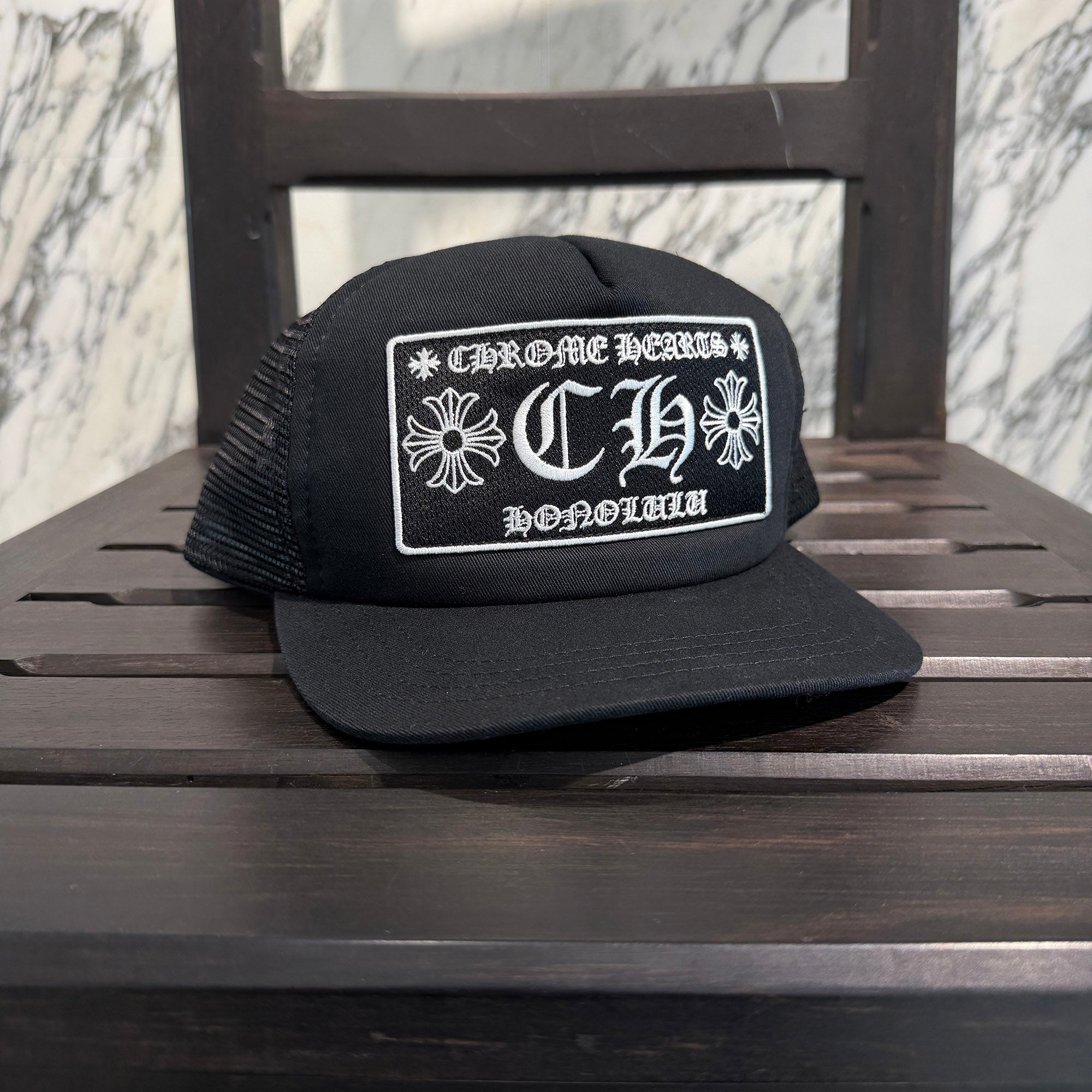 【新品未使用】ホノルル限定★クロムハーツ　キャップ CHROME HEARTS Honolulu Limited Trucker Cap Size ONE SIZE (51-61