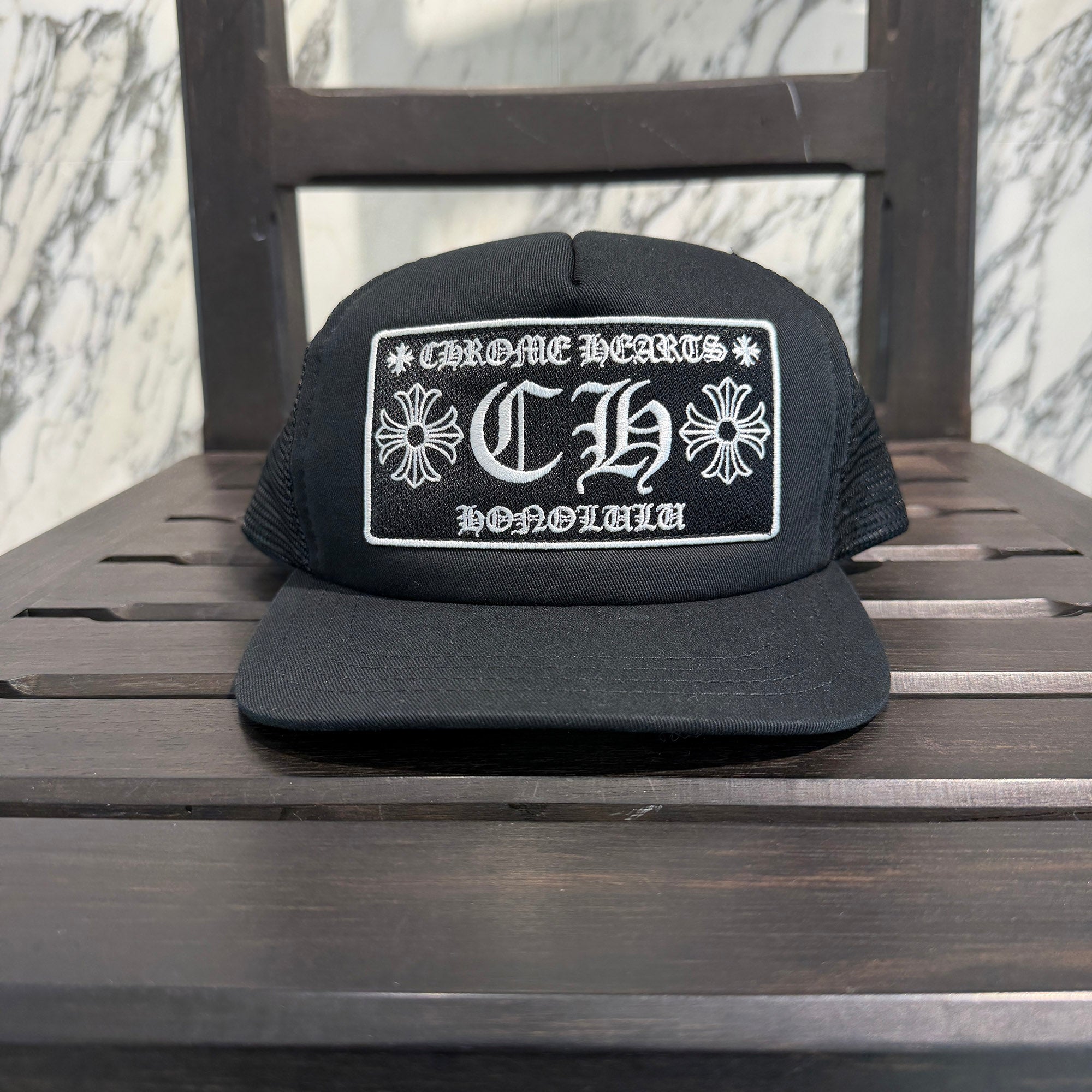 CHROME HEARTS Honolulu Limited Trucker Cap Size ONE SIZE (51-61