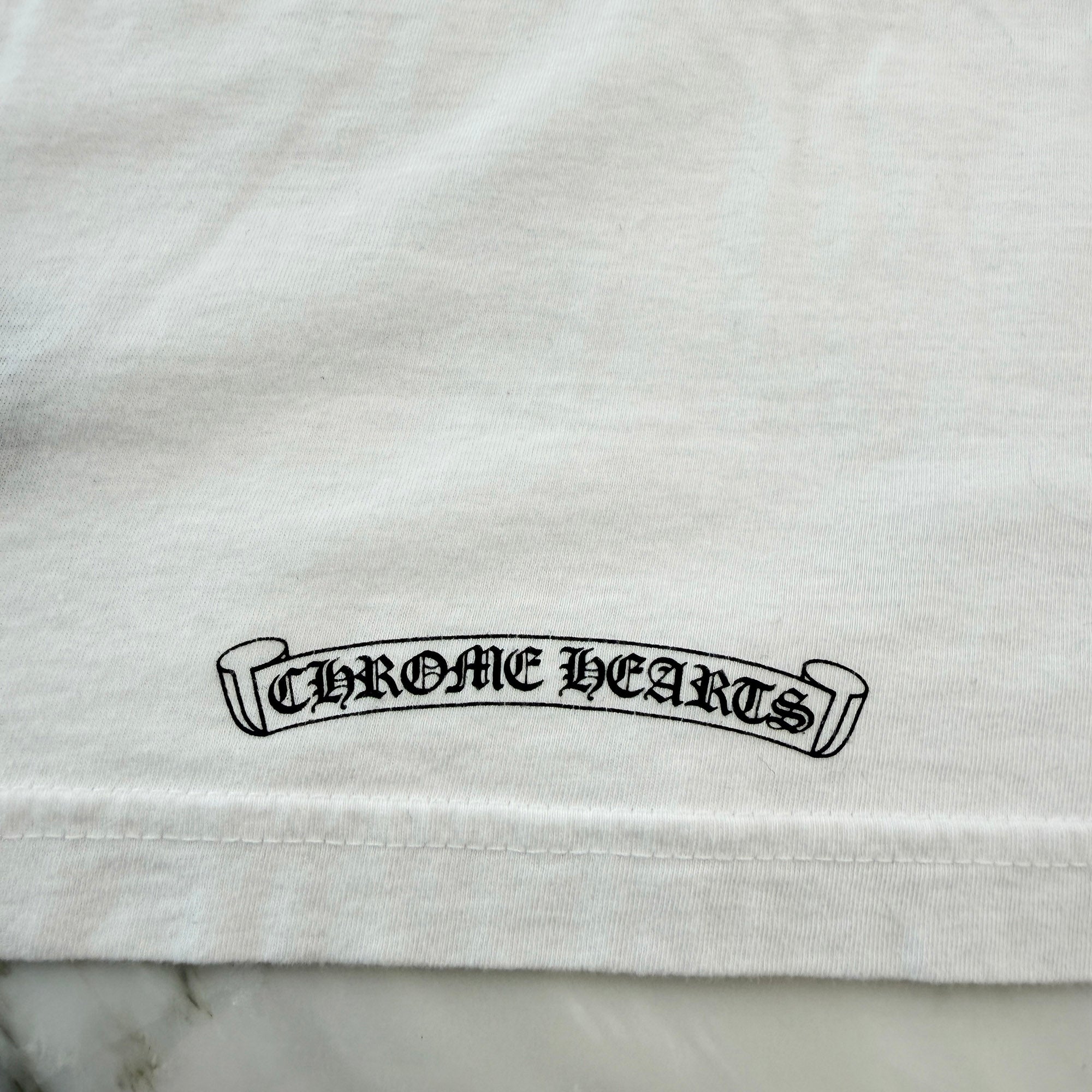 CHROME HEARTS Back Arch USA Logo Tee Size M クロムハーツ バックアーチ USA ロゴ Tシャツ サイズL