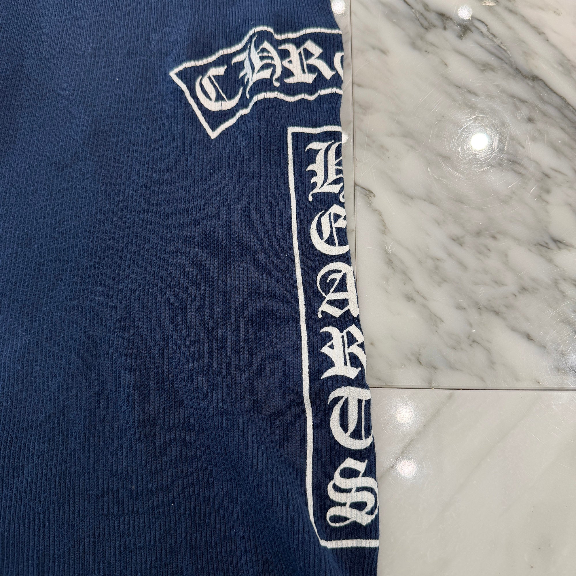 CHROME HEARTS CH Cross Side Vertical Logo Fuck You Tank Top Size M クロムハーツ CHクロス サイド ヴァーティカルロゴ ファックユー タンクトップ サイズM
