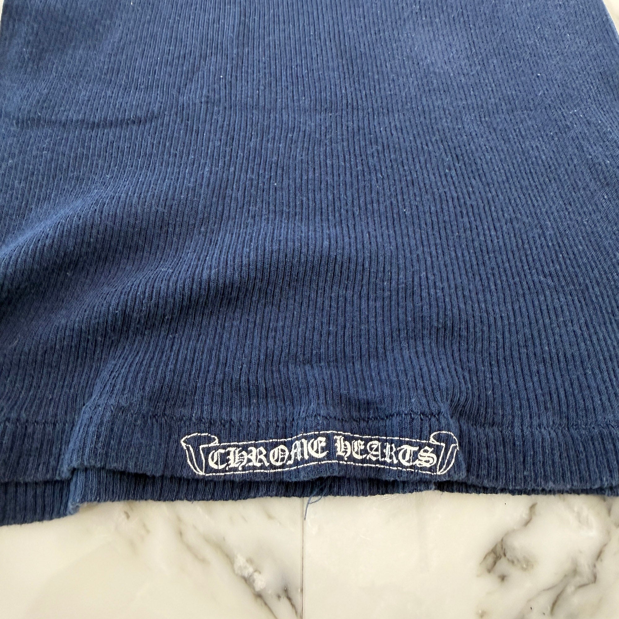CHROME HEARTS CH Cross Side Vertical Logo Fuck You Tank Top Size M クロムハーツ CHクロス サイド ヴァーティカルロゴ ファックユー タンクトップ サイズM