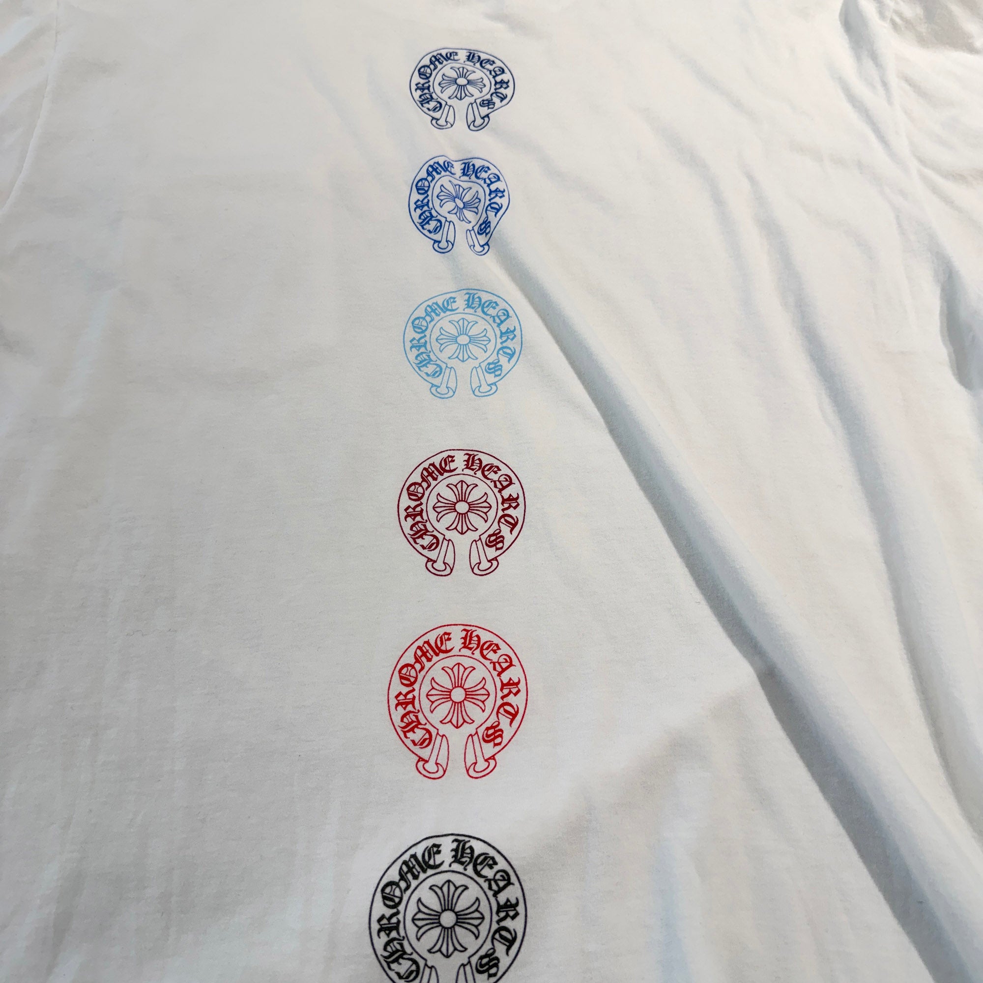 CHROME HEARTS Multi Color Horseshoe Tee Size XL クロムハーツ マルチカラー ホースシュー Tシャツ サイズXL