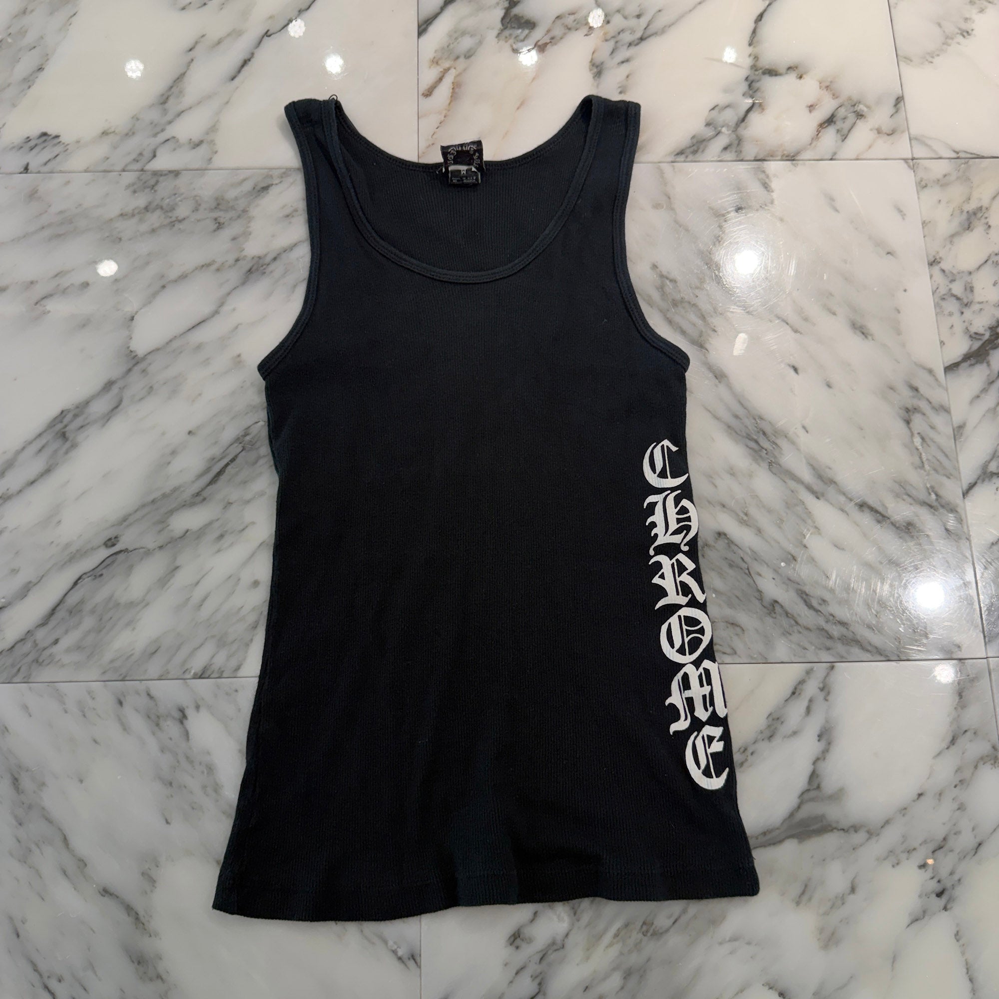 CHROME HEARTS× KYOSUKE HIMURO "Soul Standing By" 2004 TOUR Tank Top Size M クロムハーツ × 氷室京介 "ソウル・スタンディング・バイ" 2004 ツアー タンクトップ サイズM