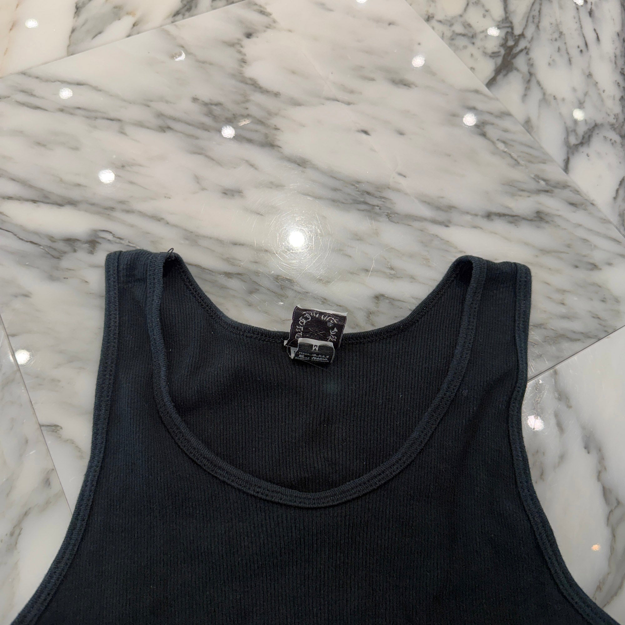 CHROME HEARTS× KYOSUKE HIMURO "Soul Standing By" 2004 TOUR Tank Top Size M クロムハーツ × 氷室京介 "ソウル・スタンディング・バイ" 2004 ツアー タンクトップ サイズM