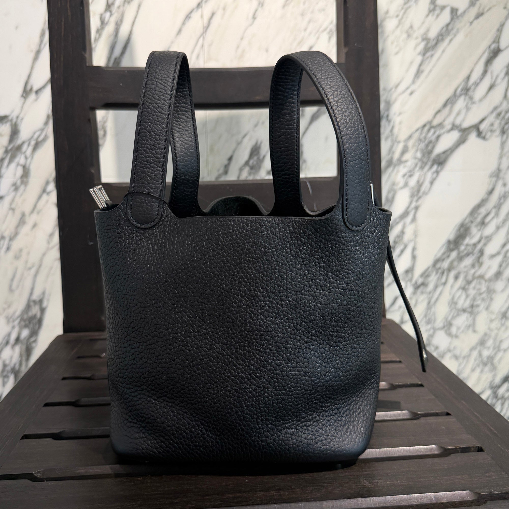 HERMES Picotin Lock PM "NOIR" K刻印 エルメス ピコタンロック PM "ノワール" K刻印