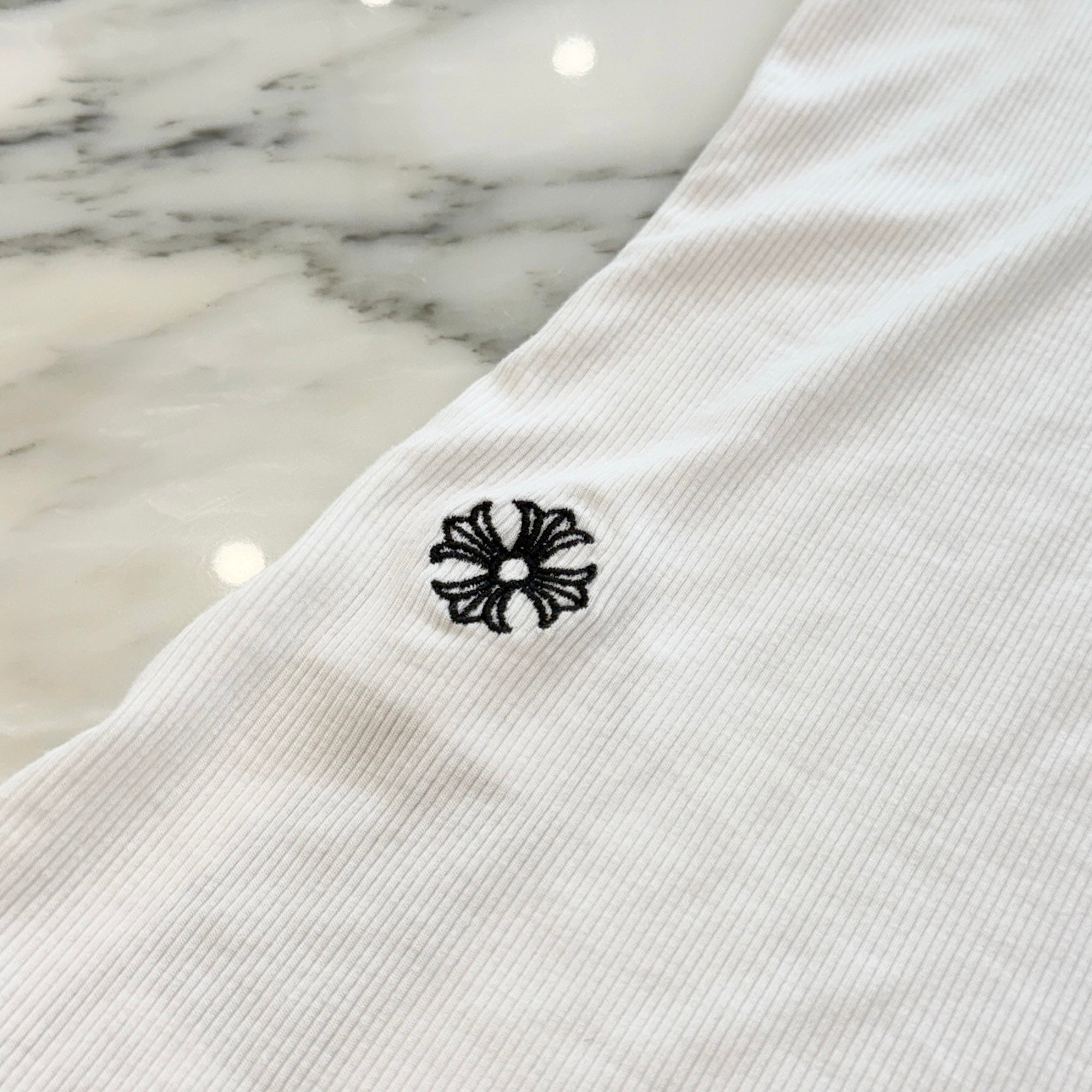 CHROME HEARTS Y NOT CH Logo Embroidery Camisole Size S クロムハーツ ワイノット CHロゴ刺繍 キャミソール サイズS