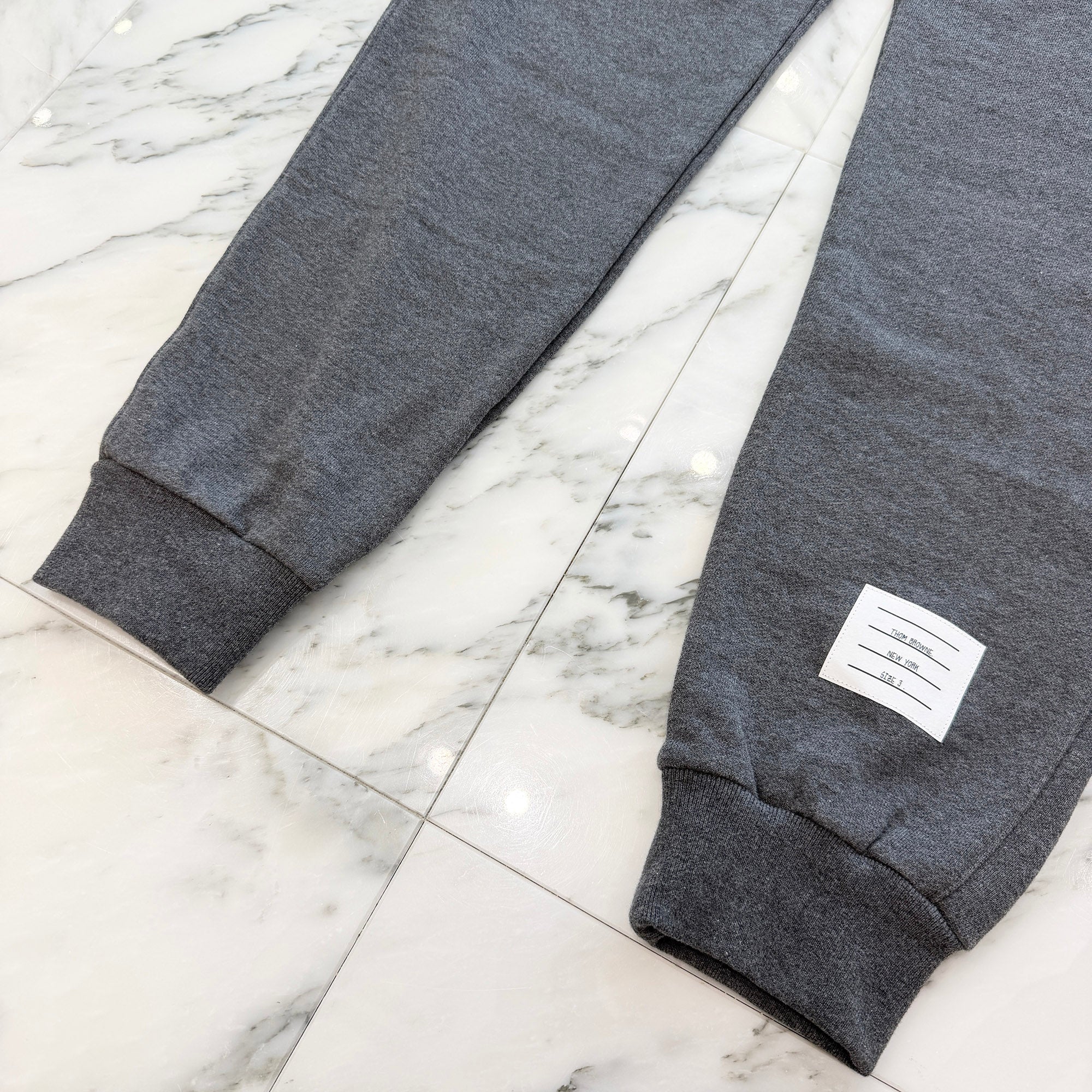 THOM BROWNE 4BAR Classic Sweat Pants MJQ008H-00535-025 Size 3 トムブラウン 4BAR クラシック スウェットパンツ サイズ3