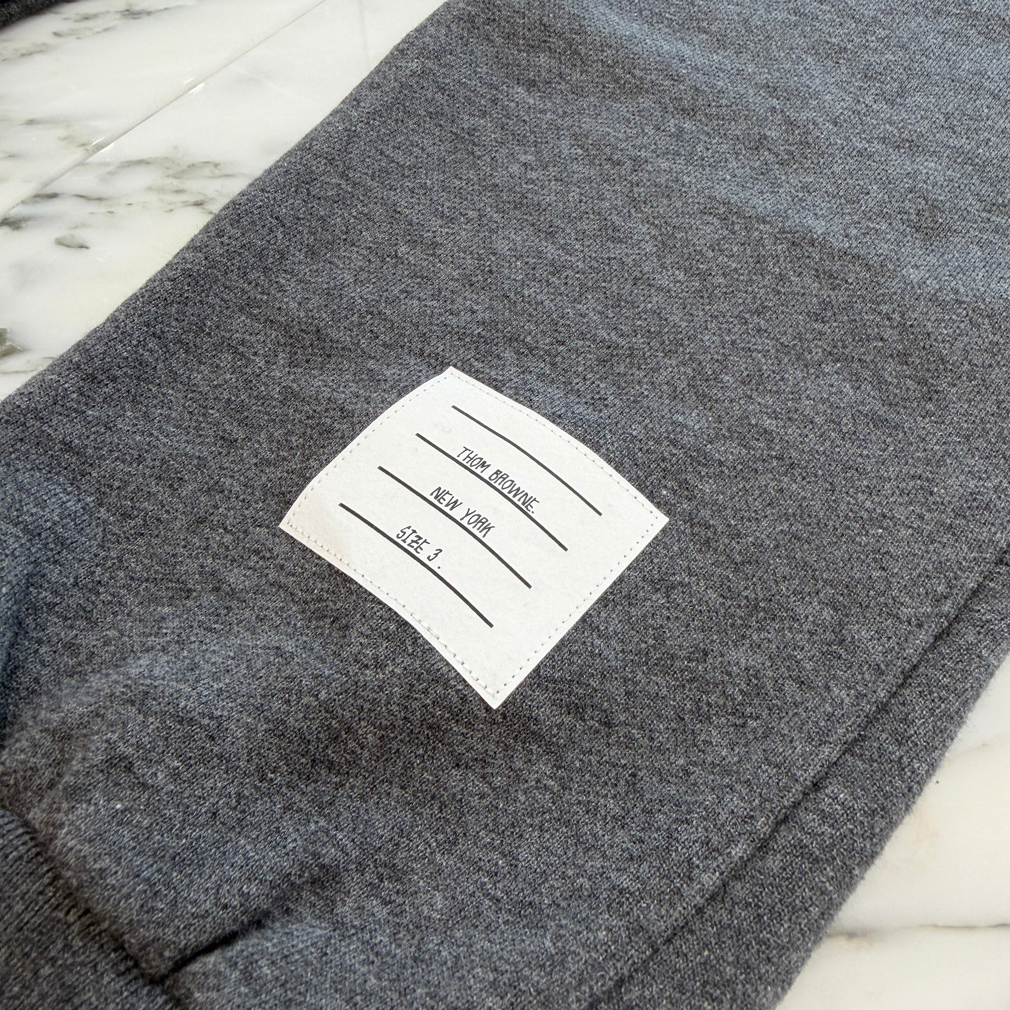 THOM BROWNE 4BAR Classic Sweat Pants MJQ008H-00535-025 Size 3 トムブラウン 4BAR クラシック スウェットパンツ サイズ3