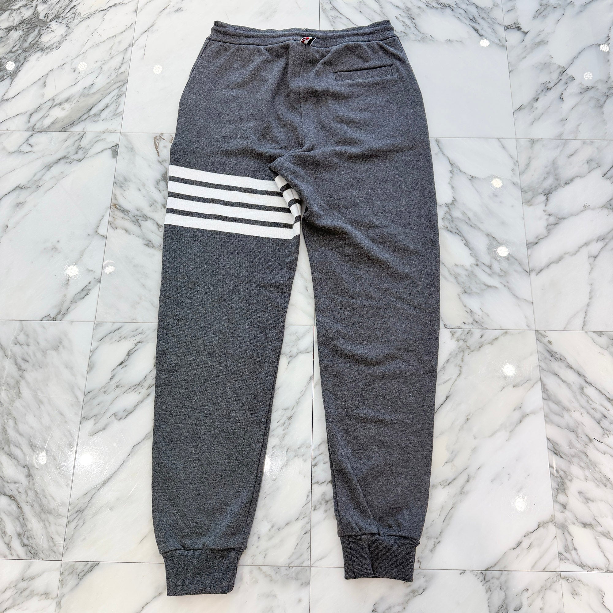 THOM BROWNE 4BAR Classic Sweat Pants MJQ008H-00535-025 Size 3 トムブラウン 4BAR クラシック スウェットパンツ サイズ3