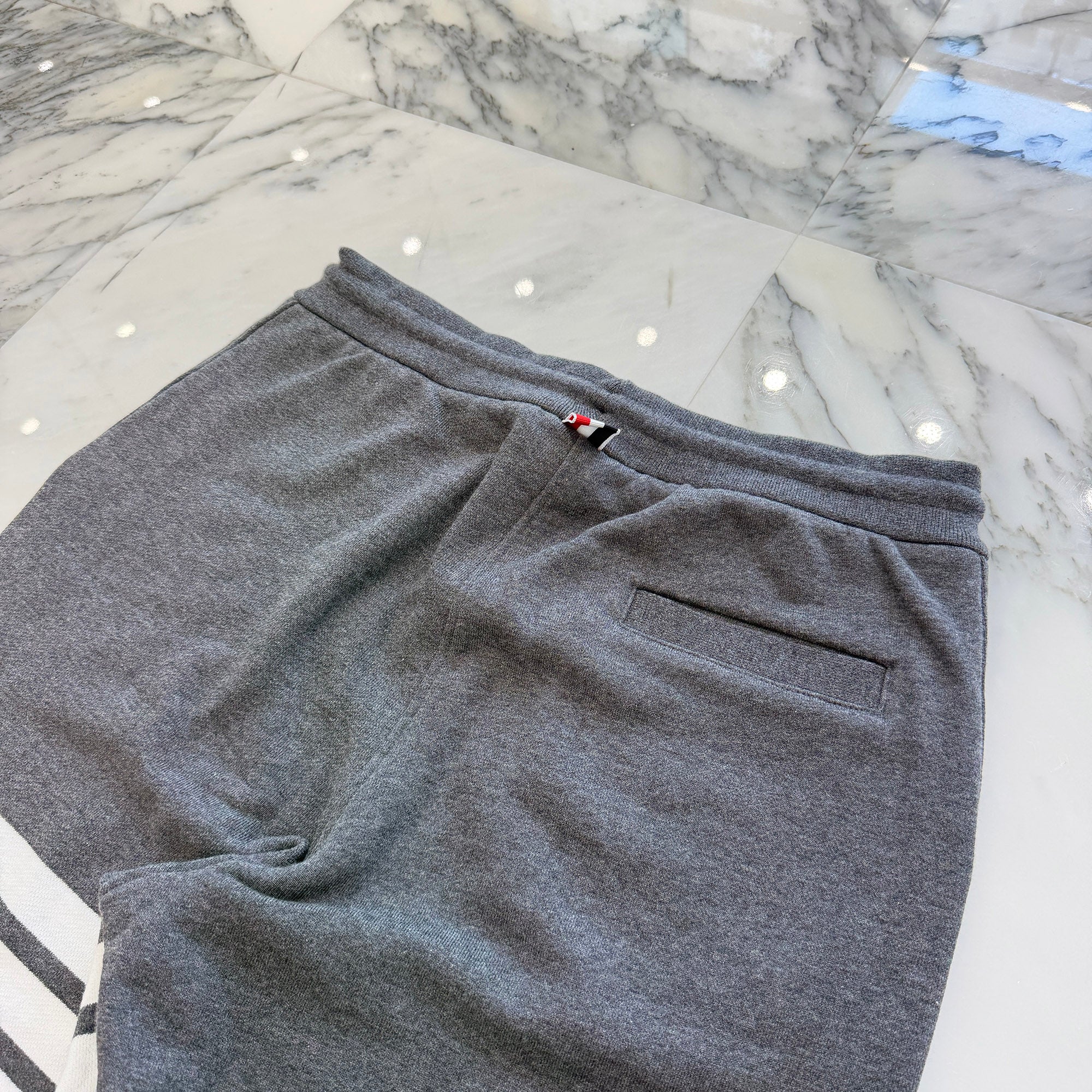 THOM BROWNE 4BAR Classic Sweat Pants MJQ008H-00535-025 Size 3 トムブラウン 4BAR クラシック スウェットパンツ サイズ3