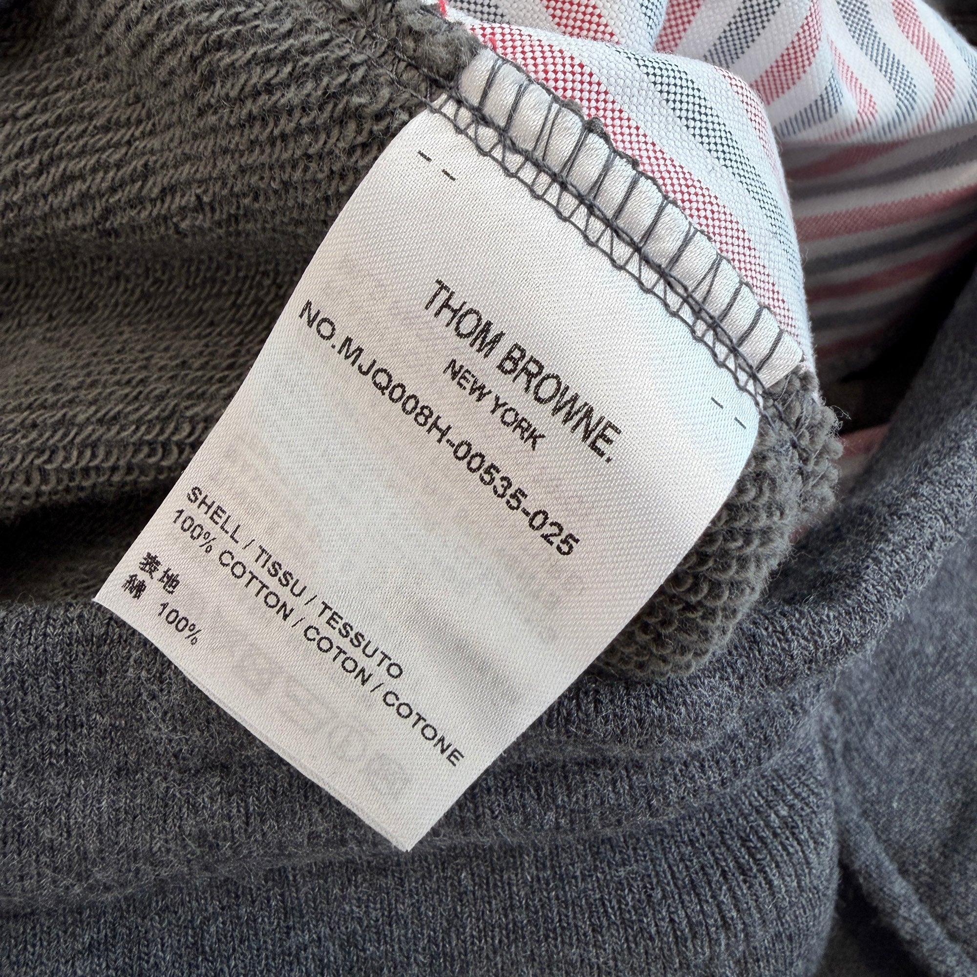 THOM BROWNE 4BAR Classic Sweat Pants MJQ008H-00535-025 Size 3 トムブラウン 4BAR クラシック スウェットパンツ サイズ3