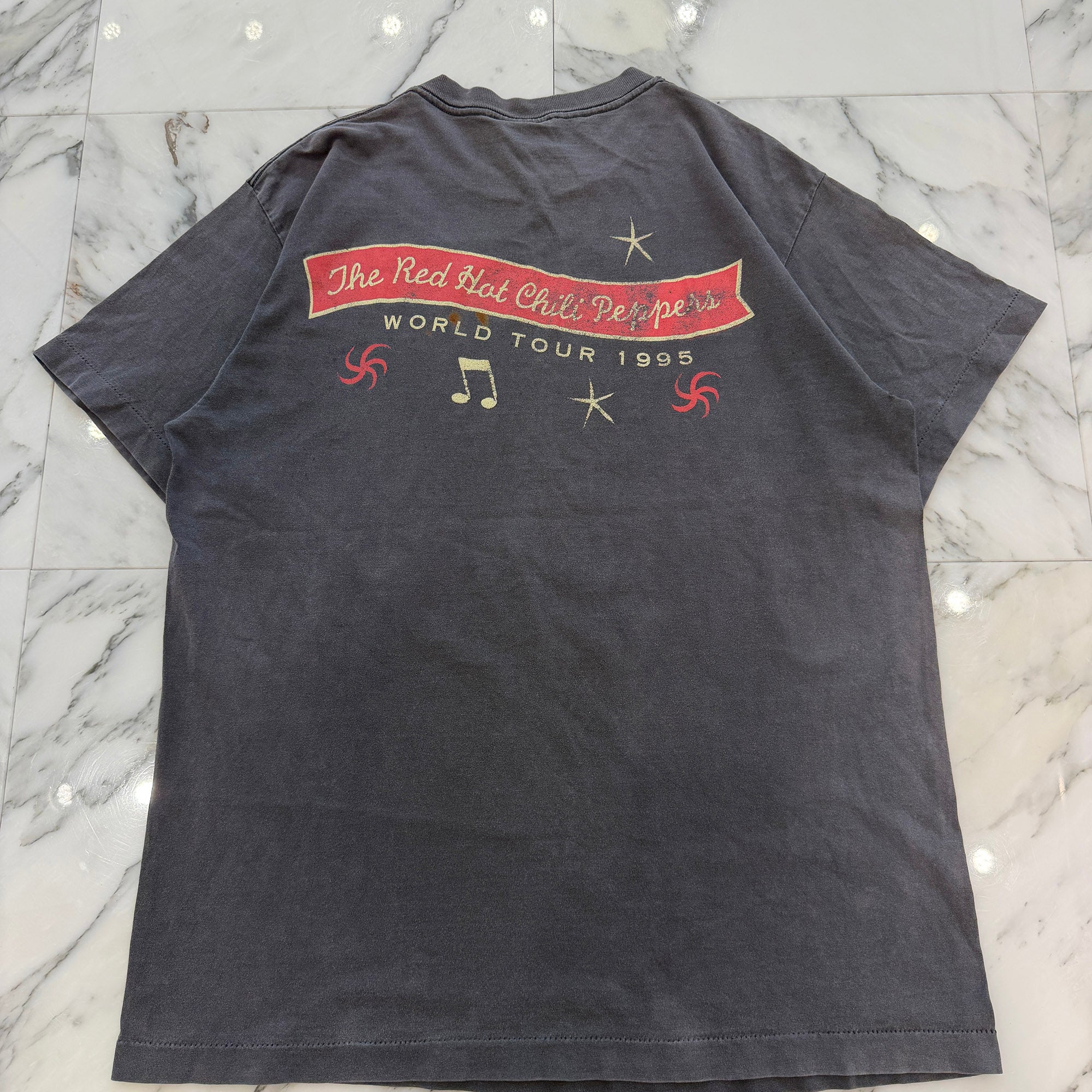 Vintage 90's Red Hot Chili Peppers "One Hot Minute 1995" giant S/S Tee Size XL ヴィンテージ 90's レッド ホット チリ ペッパーズ "ワン ホット ミニット1995" ジャイアント社製Tシャツ サイズXL