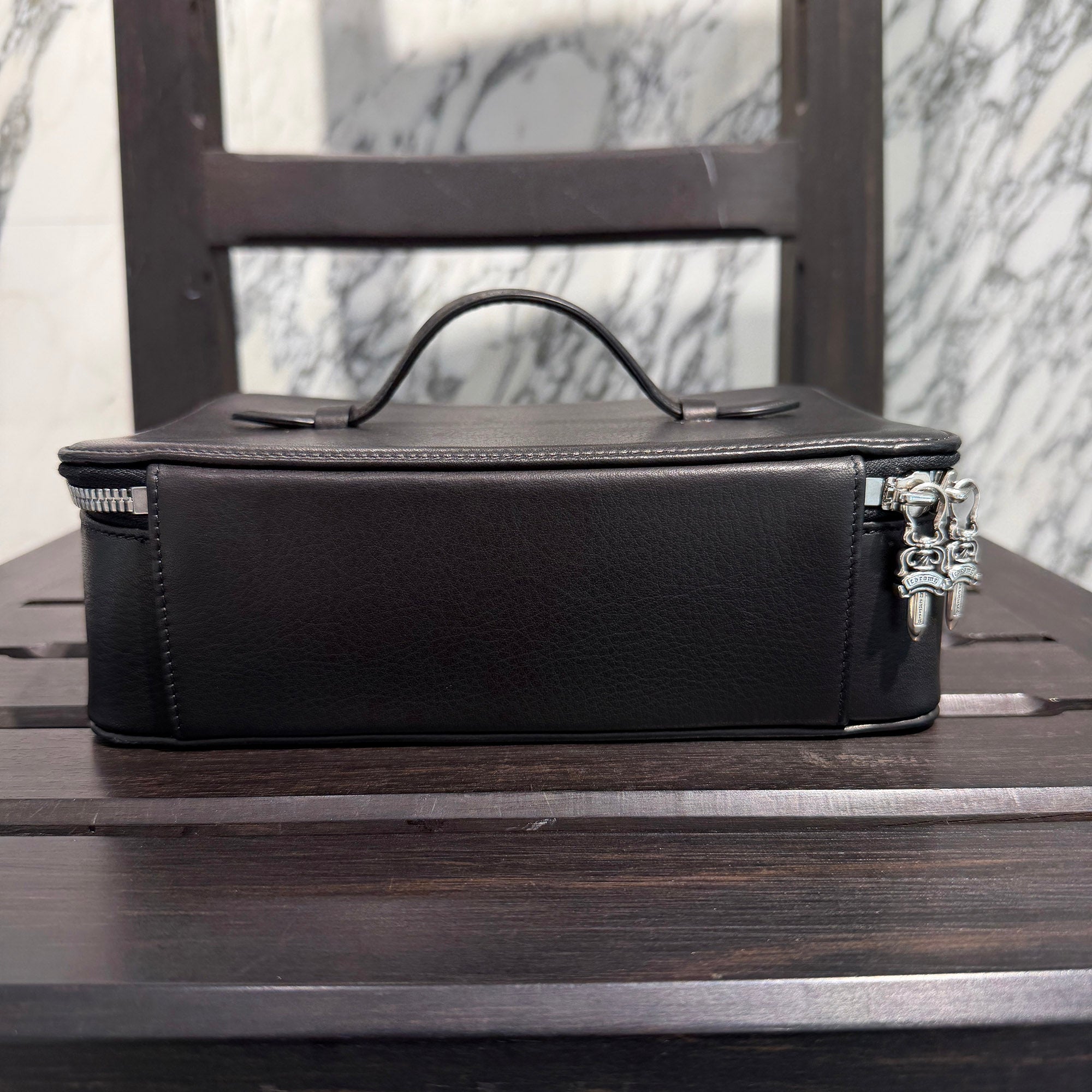 CHROME HEARTS Leather Jewelry Case クロムハーツ レザージュエリーケース