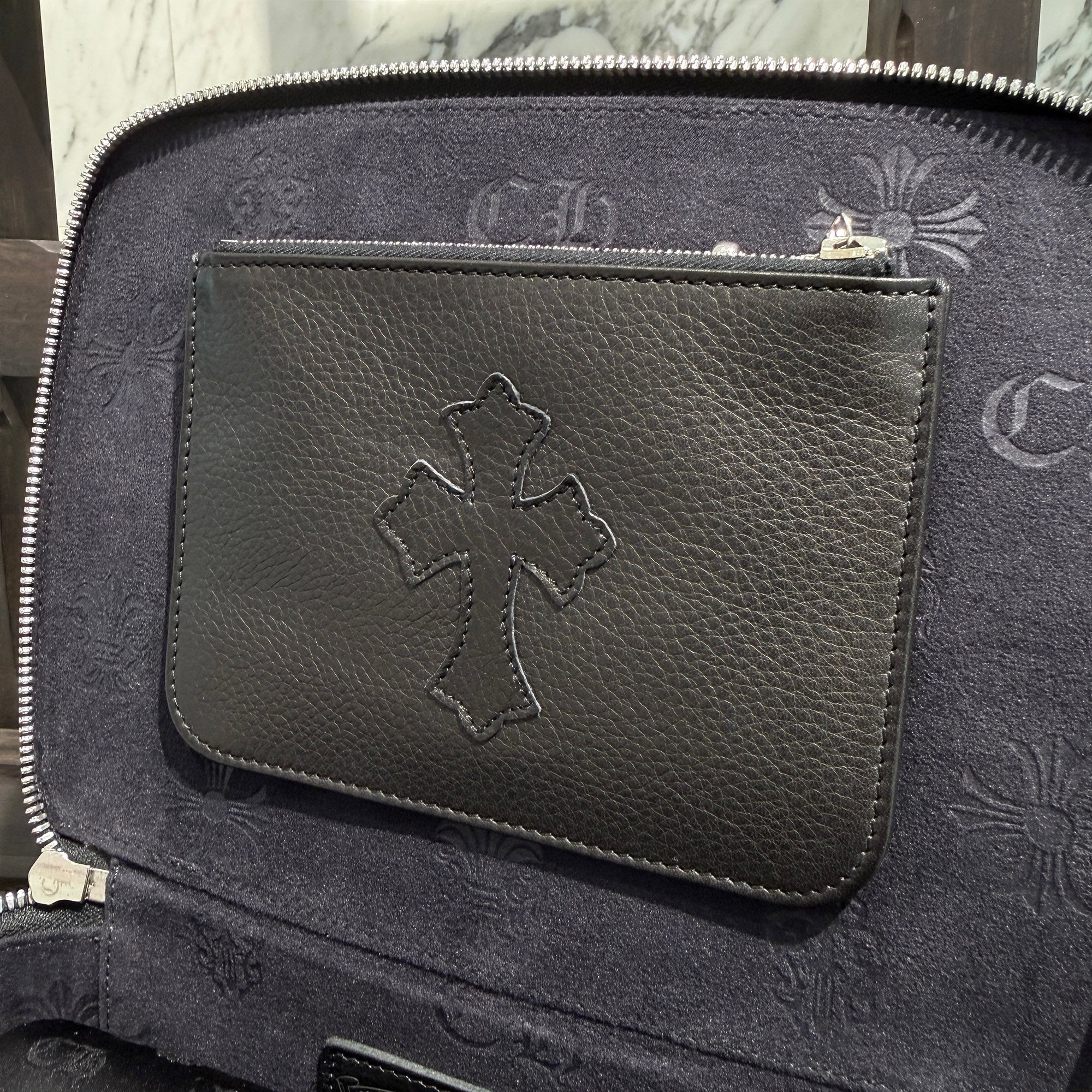 CHROME HEARTS Leather Jewelry Case クロムハーツ レザージュエリーケース