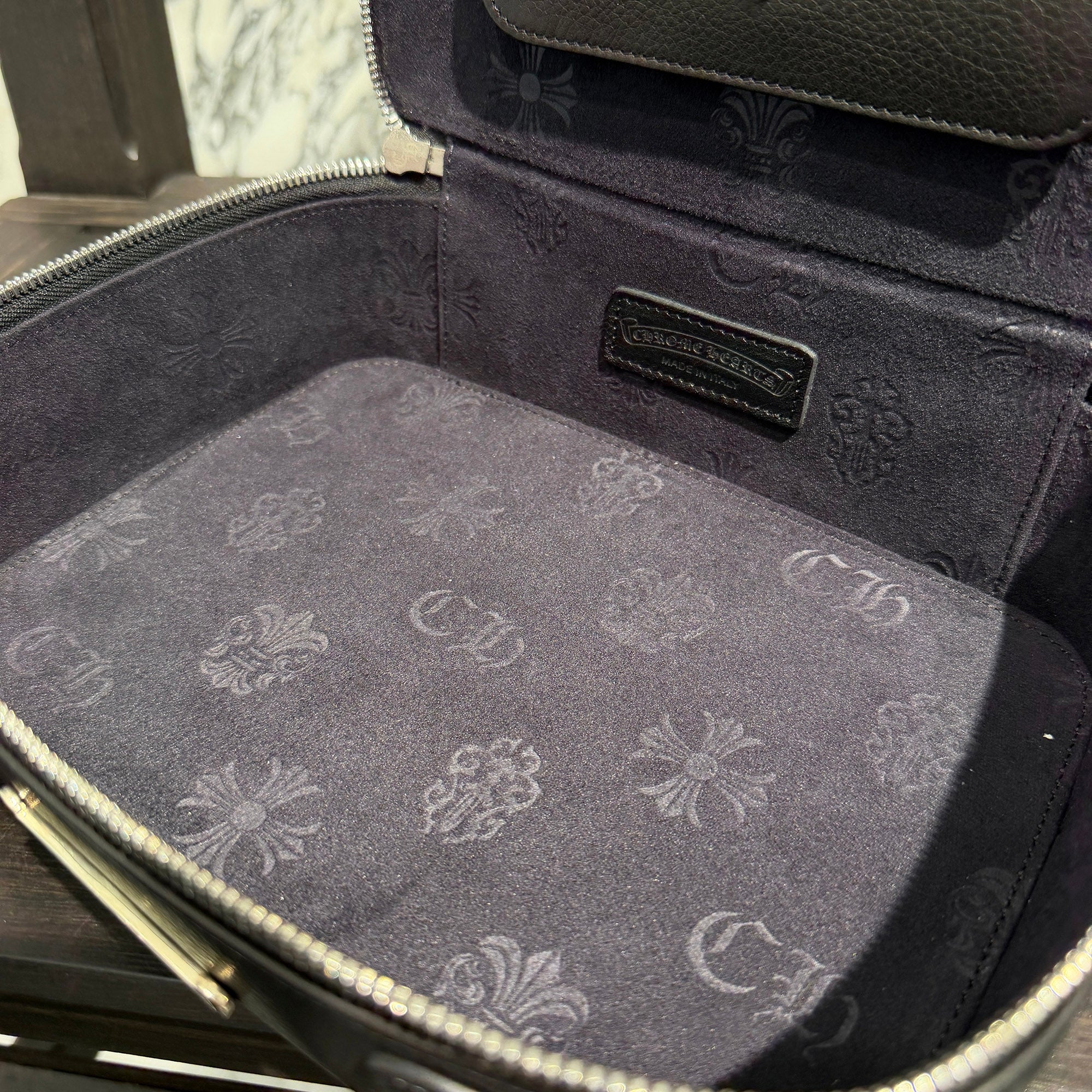 CHROME HEARTS Leather Jewelry Case クロムハーツ レザージュエリーケース