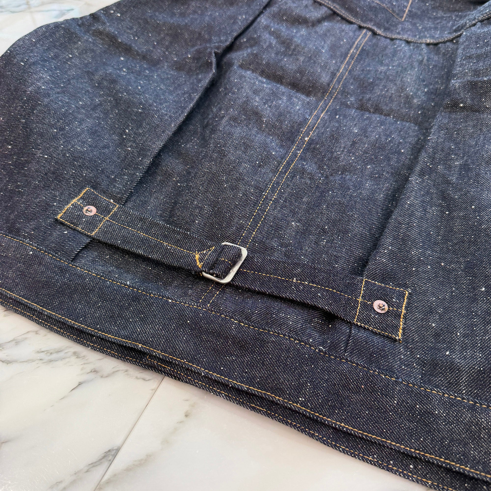 SAINT Mxxxxxx × BerBerJin 2026SS Rigid Denim Jacket SM-MK8-0000-C45 Size 50 セントマイケル×ベルベルジン リジッドデニムジャケット サイズ50