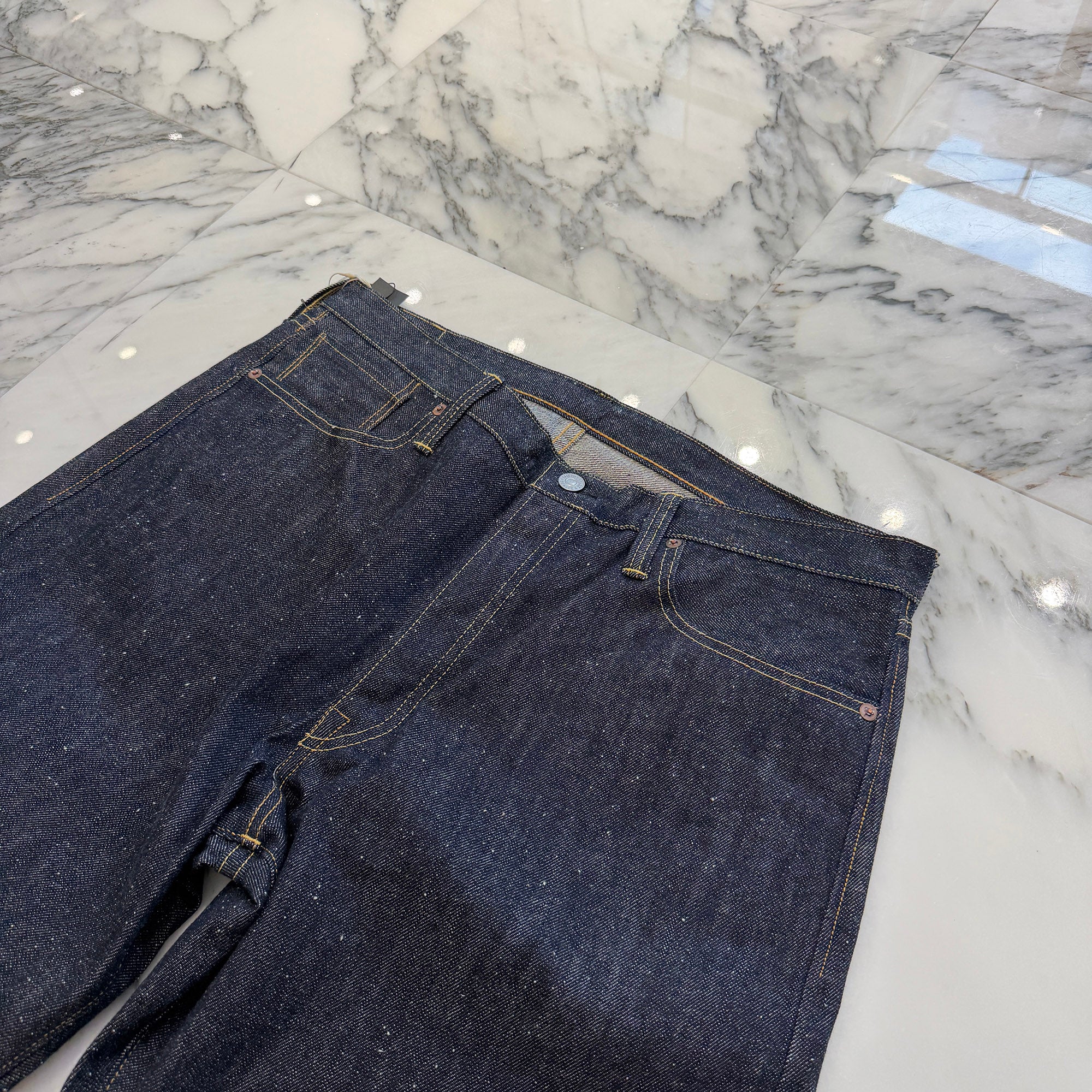 SAINT Mxxxxxx × BerBerJin 2026SS Rigid Denim Pants SM-MK8-0000-C46 Size 38 セントマイケル×ベルベルジン リジッドデニムパンツ サイズ38